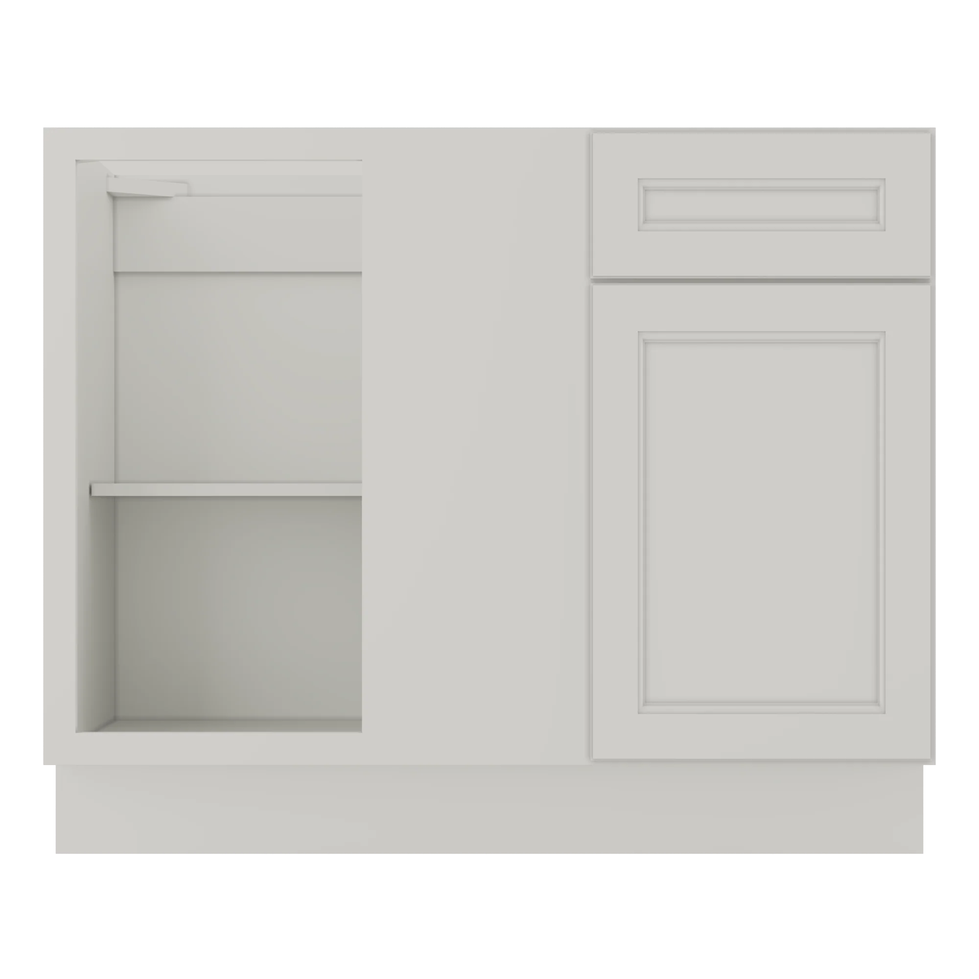 Blind Corner Base Kitchen Cabinet SCB42 Milan Pearl 42 in. width 34.5 in. height 24 in. depth - Image 3