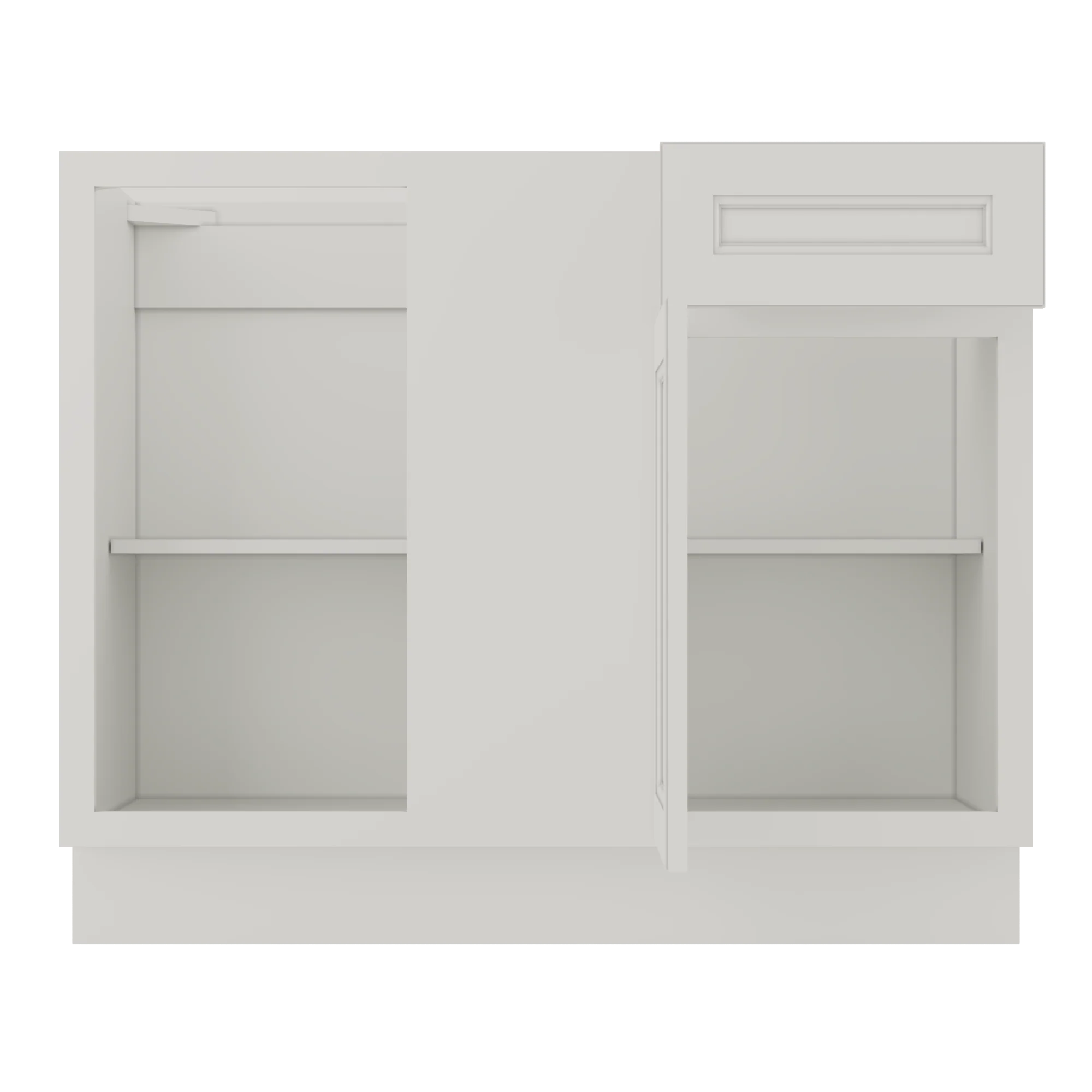 Blind Corner Base Kitchen Cabinet SCB42 Milan Pearl 42 in. width 34.5 in. height 24 in. depth - Image 5