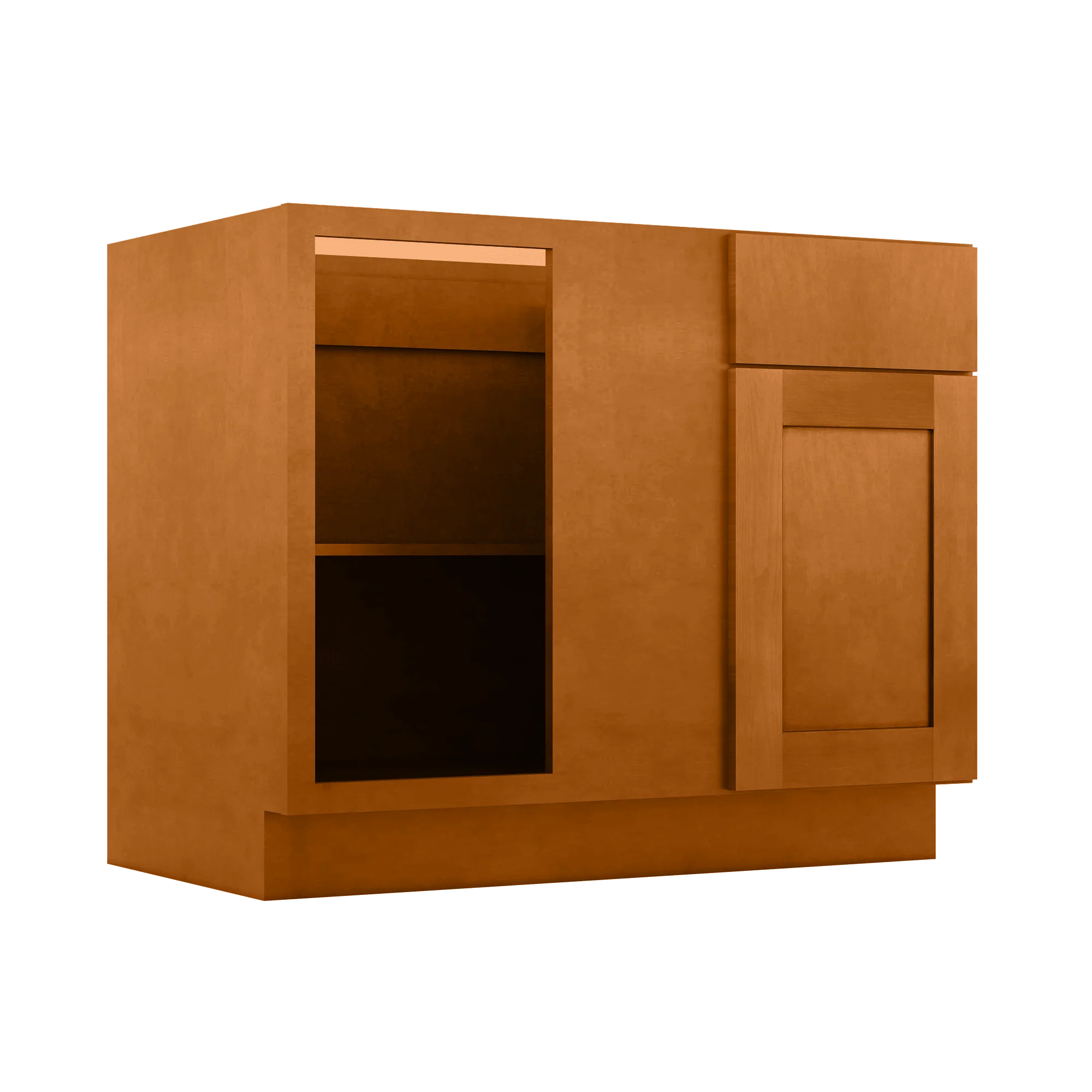 Blind Corner Base Kitchen Cabinet SCB42 Newport LessCare 42 in. width 34.5 in. height 24 in. depth - Image 2