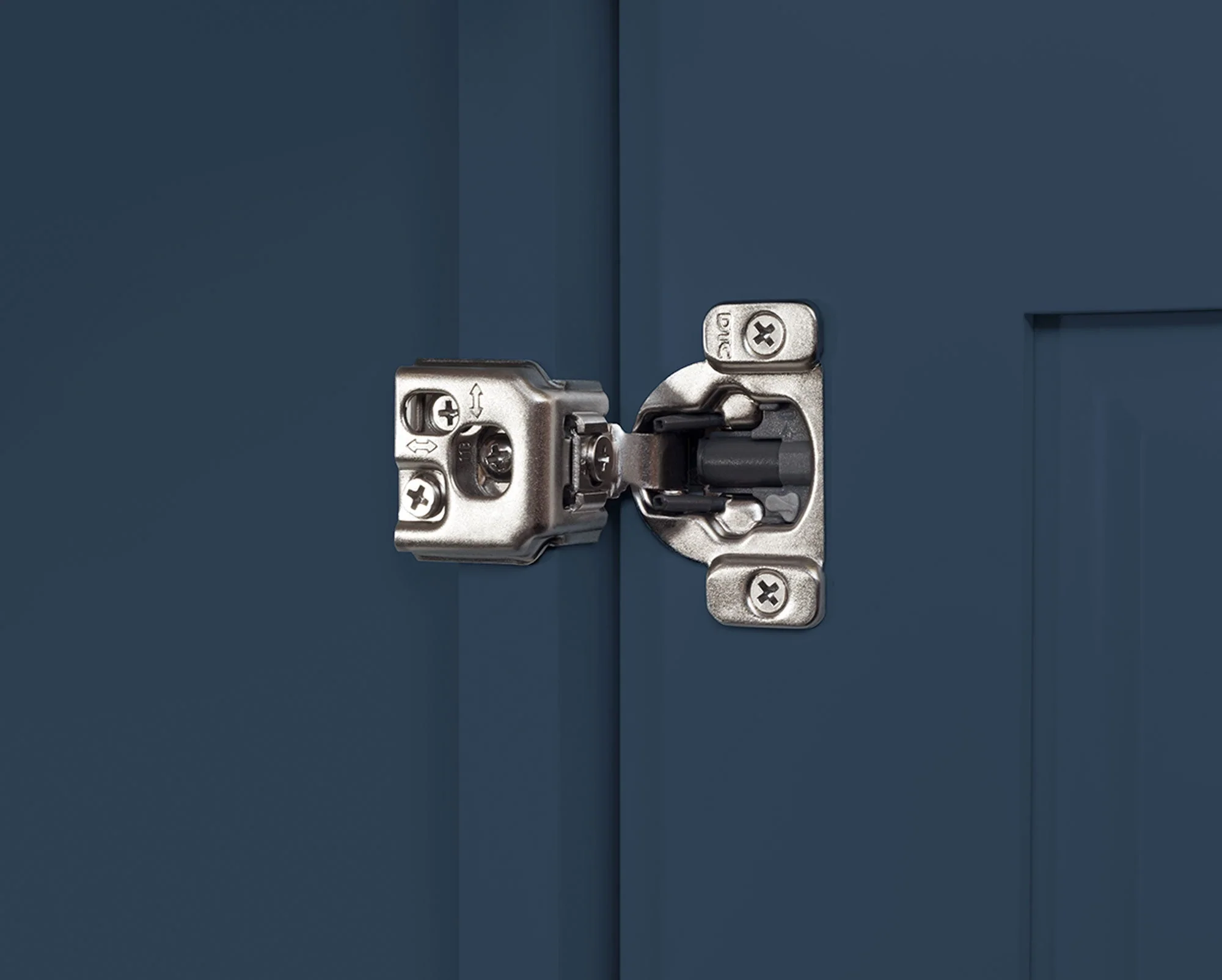 Base decorative door BDD24 Danbury Blue LessCare 22 1/2 in. width 28 5/8 in. height 3/4 in. depth - Image 3