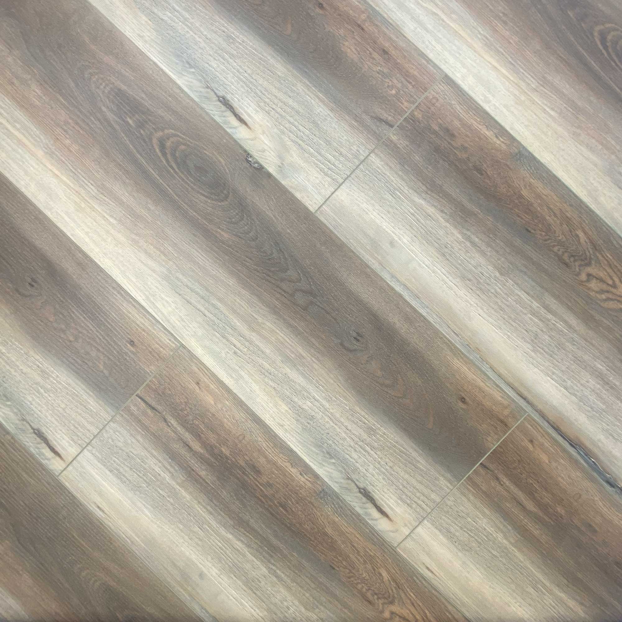 6.5 mm Bronze Oak SPC Rigid Luxury Vinyl Waterproof Flooring with Padding