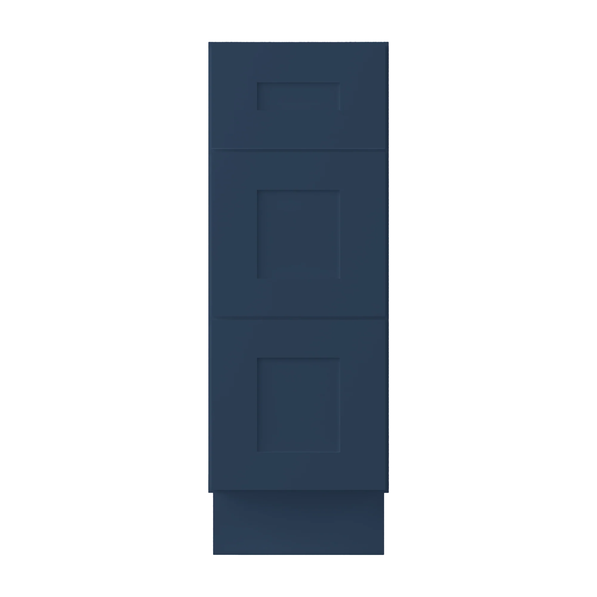 Drawer Base Kitchen Cabinet DB12 Danbury Blue LessCare 12 in. width 34.5 in. height 24 in. depth - Image 3