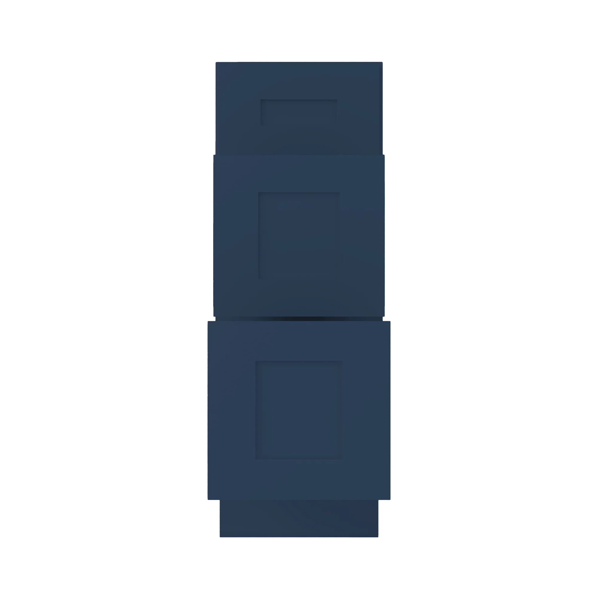 Drawer Base Kitchen Cabinet DB12 Danbury Blue LessCare 12 in. width 34.5 in. height 24 in. depth - Image 5