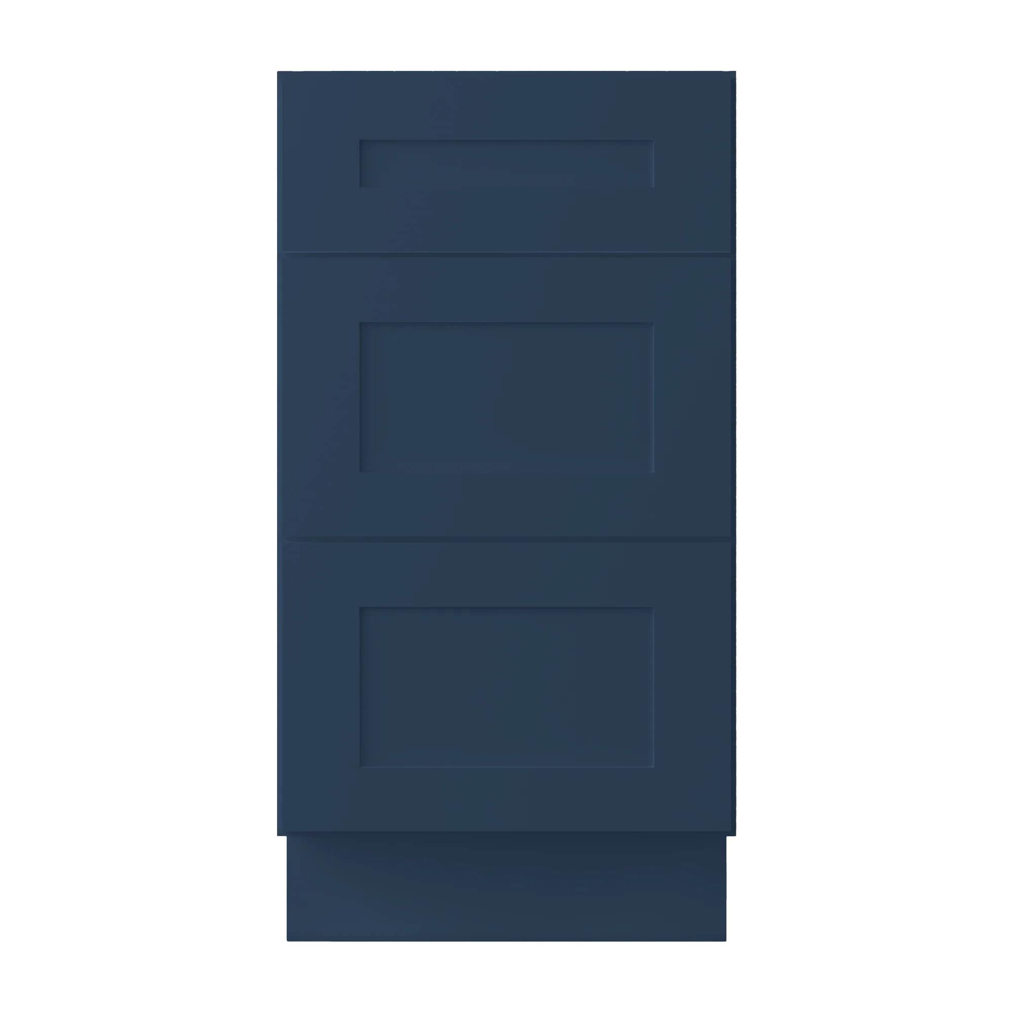 Drawer Base Kitchen Cabinet DB18 Danbury Blue LessCare 18 in. width 34.5 in. height 24 in. depth - Image 3