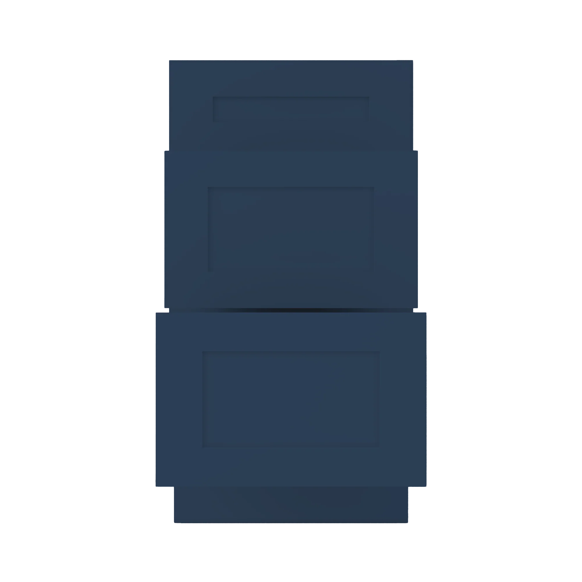 Drawer Base Kitchen Cabinet DB18 Danbury Blue LessCare 18 in. width 34.5 in. height 24 in. depth - Image 5