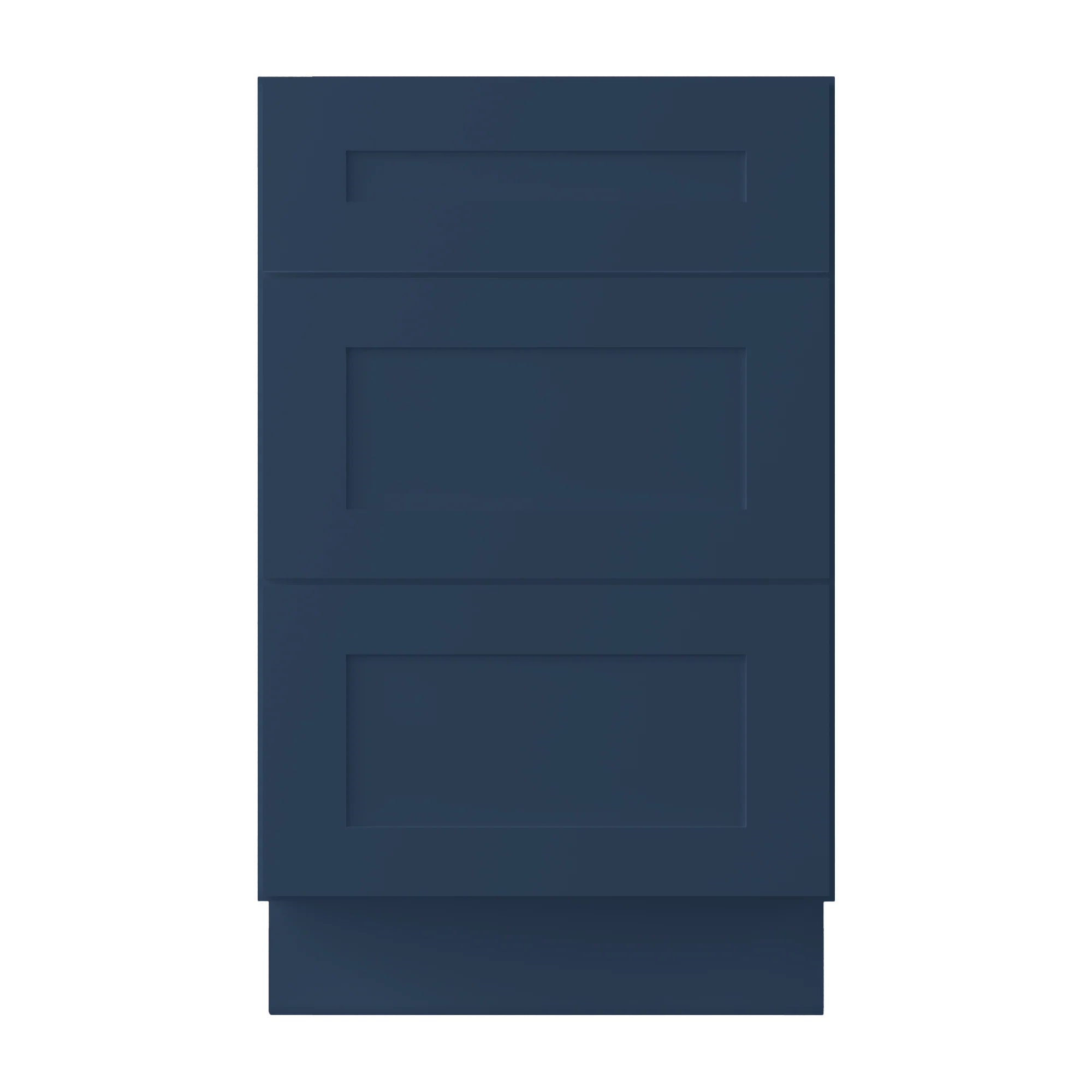 Drawer Base Kitchen Cabinet DB21 Danbury Blue LessCare 21 in. width 34.5 in. height 24 in. depth - Image 3