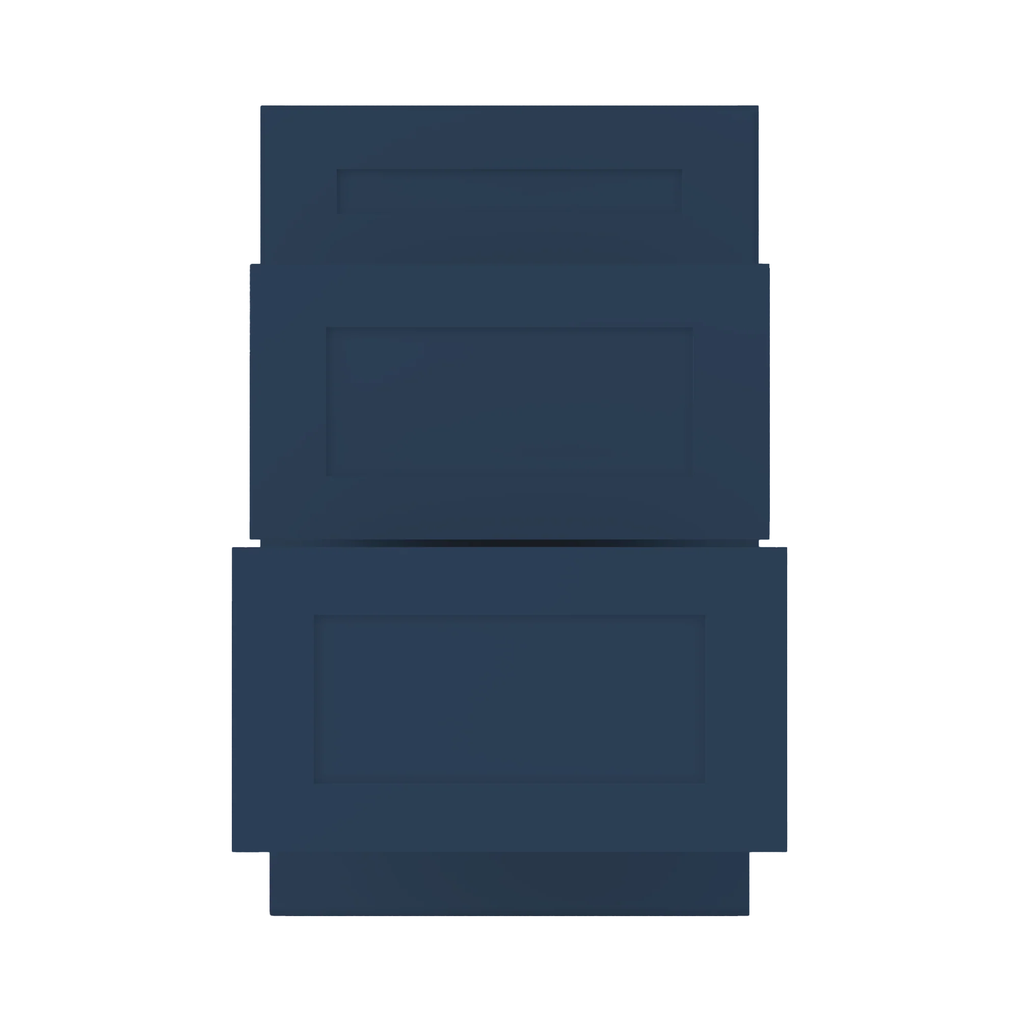 Drawer Base Kitchen Cabinet DB21 Danbury Blue LessCare 21 in. width 34.5 in. height 24 in. depth - Image 5