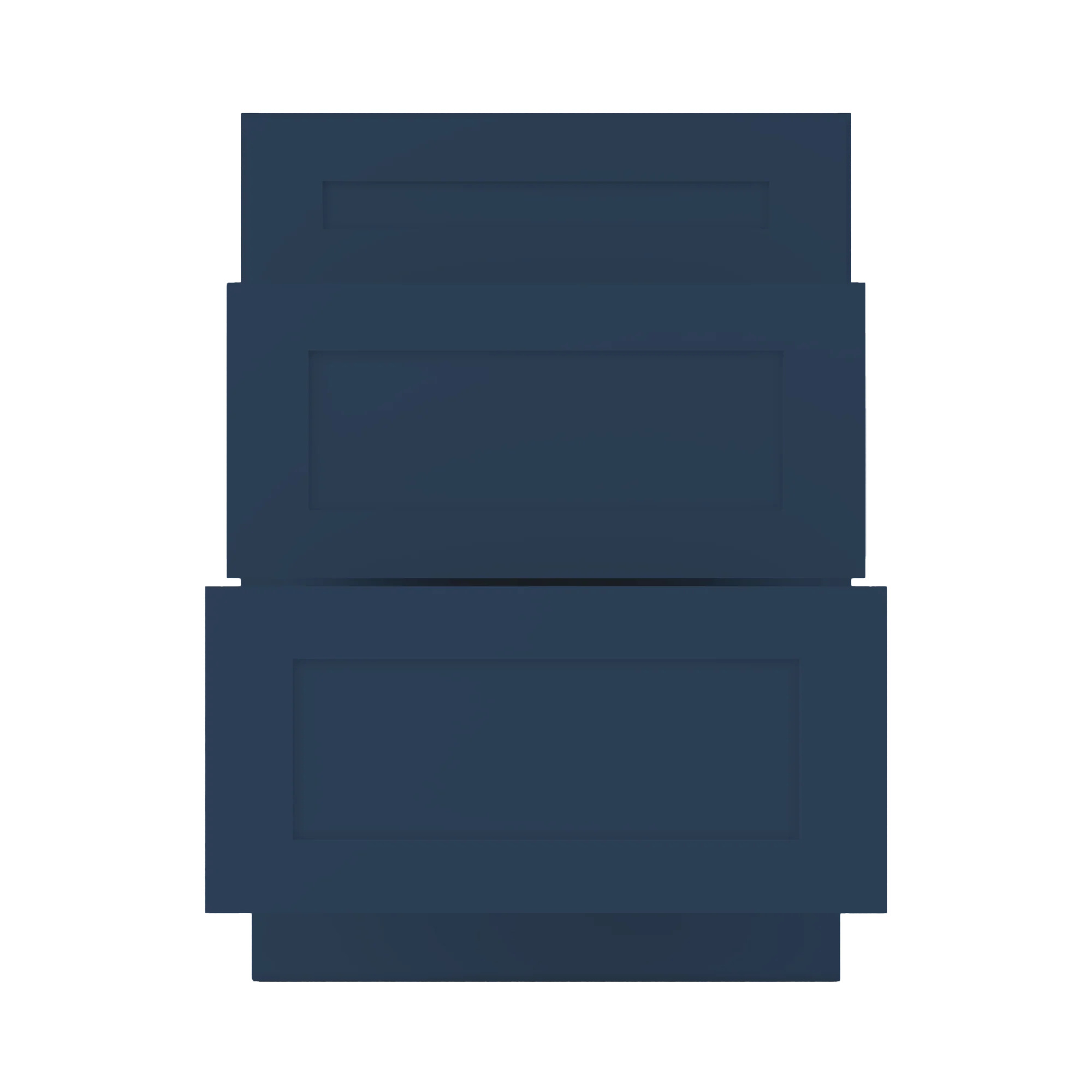 Drawer Base Kitchen Cabinet DB24 Danbury Blue LessCare 24 in. width 34.5 in. height 24 in. depth - Image 5