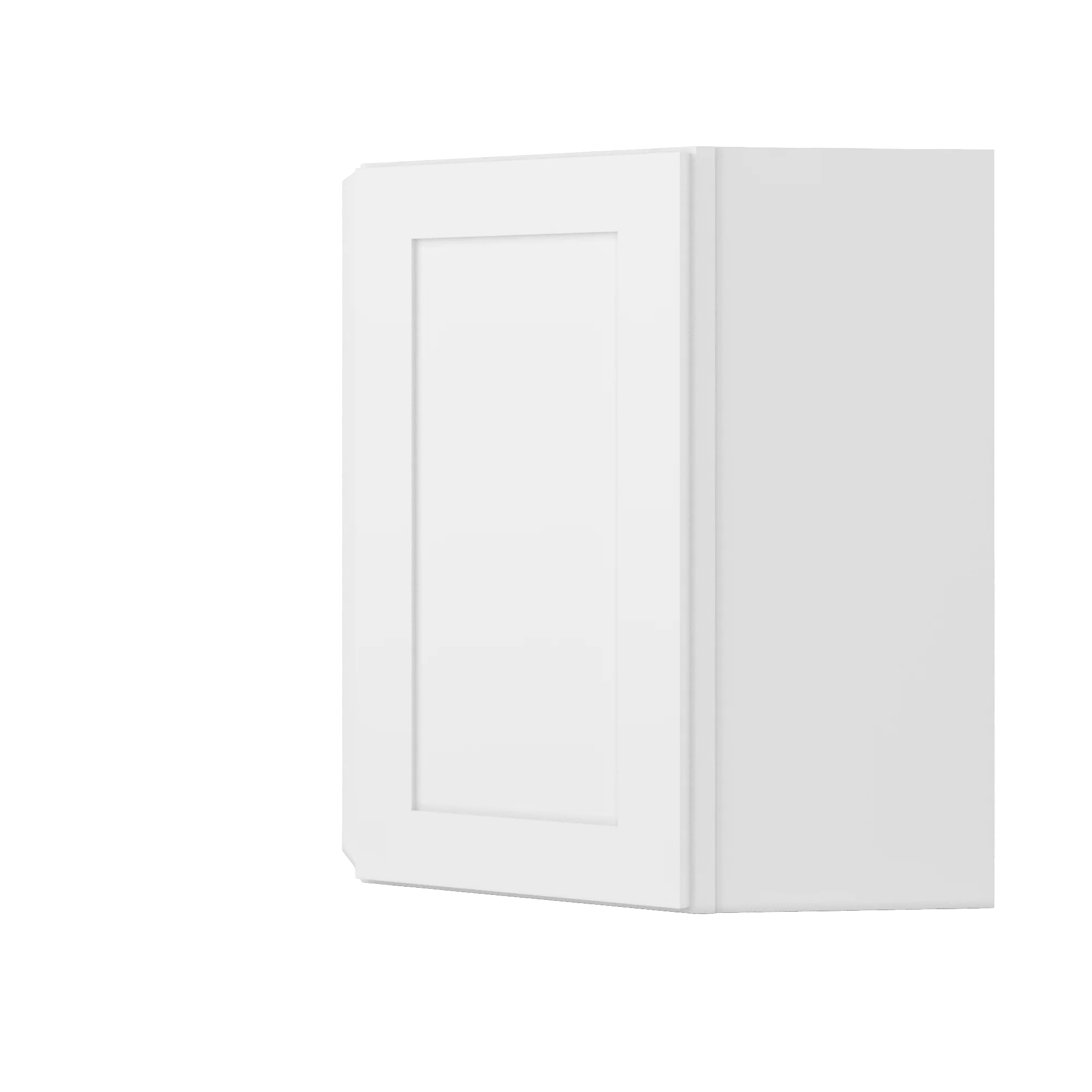 Diagonal Corner Kitchen Cabinet DC2430 Alpina White LessCare 24 in. width 30 in. height 12 in. depth - Image 2