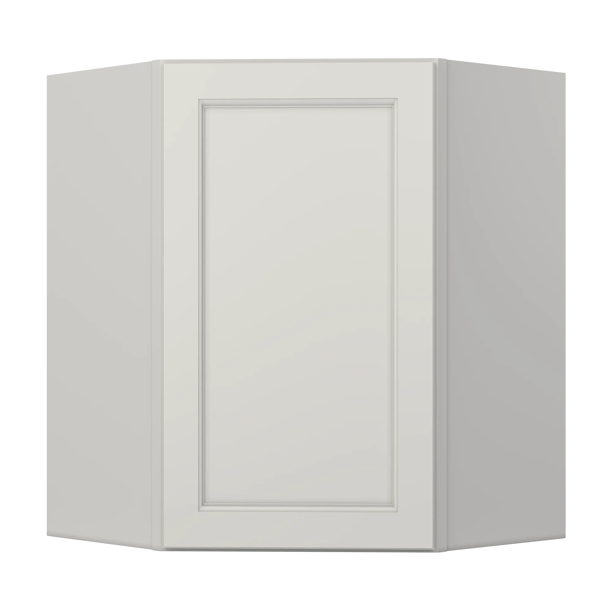 Diagonal Corner Kitchen Cabinet DC2430 Milan Pearl 24 in. width 30 in. height 12 in. depth - Image 3