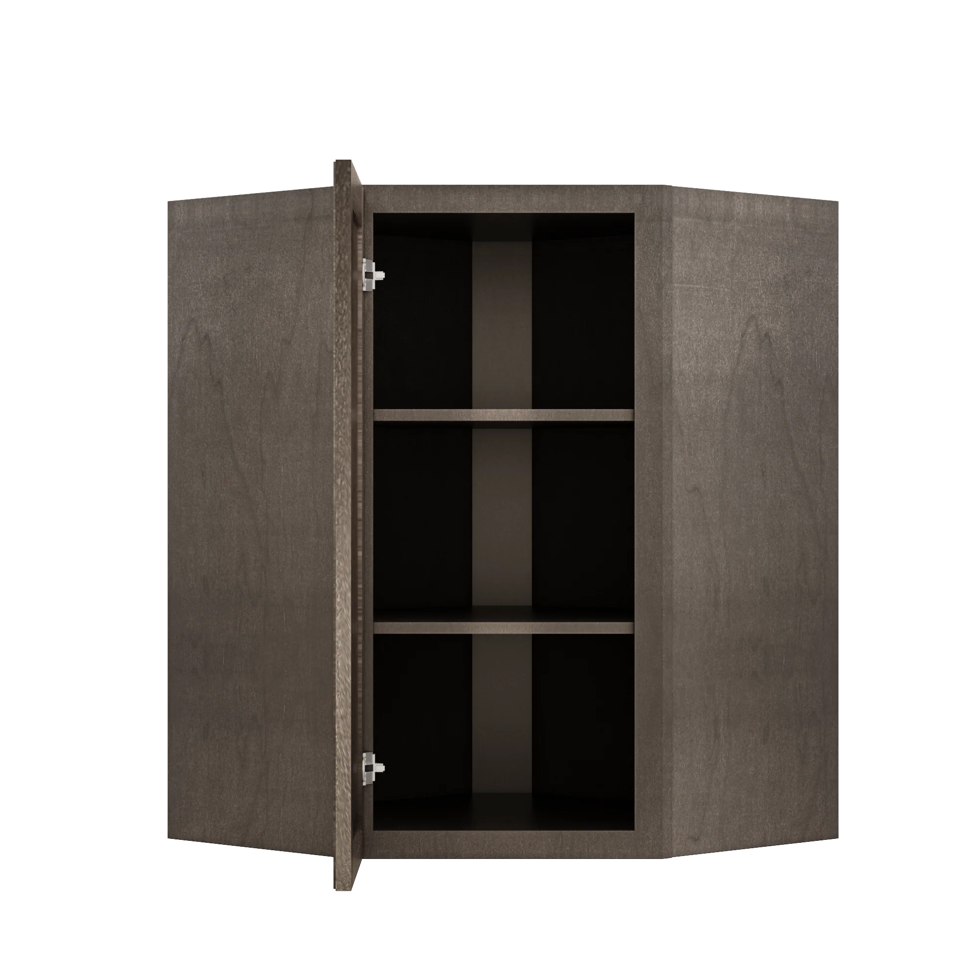 Diagonal Corner Kitchen Cabinet DC2736 Milan Slate 27 in. width 36 in. height 15 in. depth - Image 5