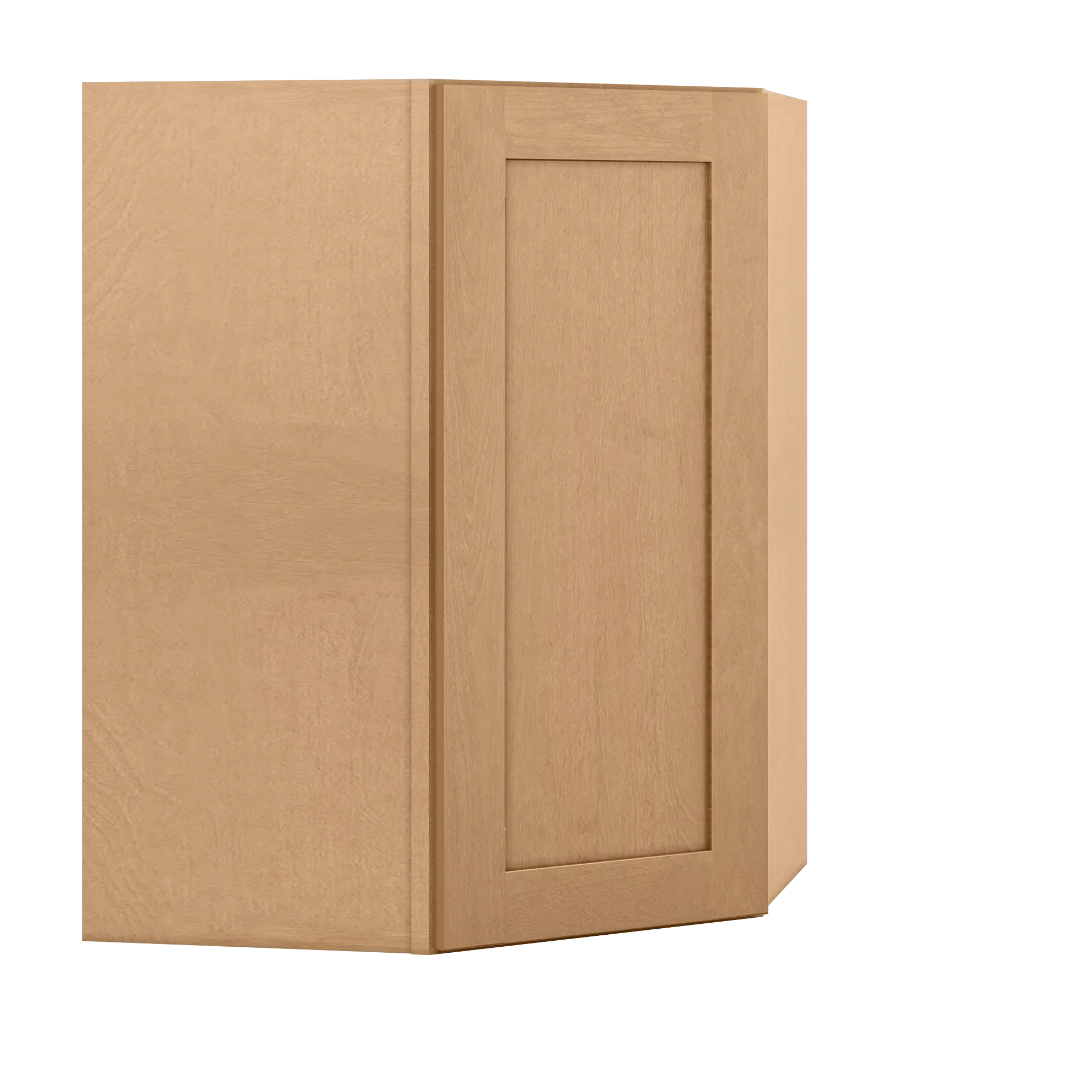 Diagonal Corner Kitchen Cabinet DC2736 Shaker Toffee 27 in. width 36 in. height 15 in. depth - Image 2