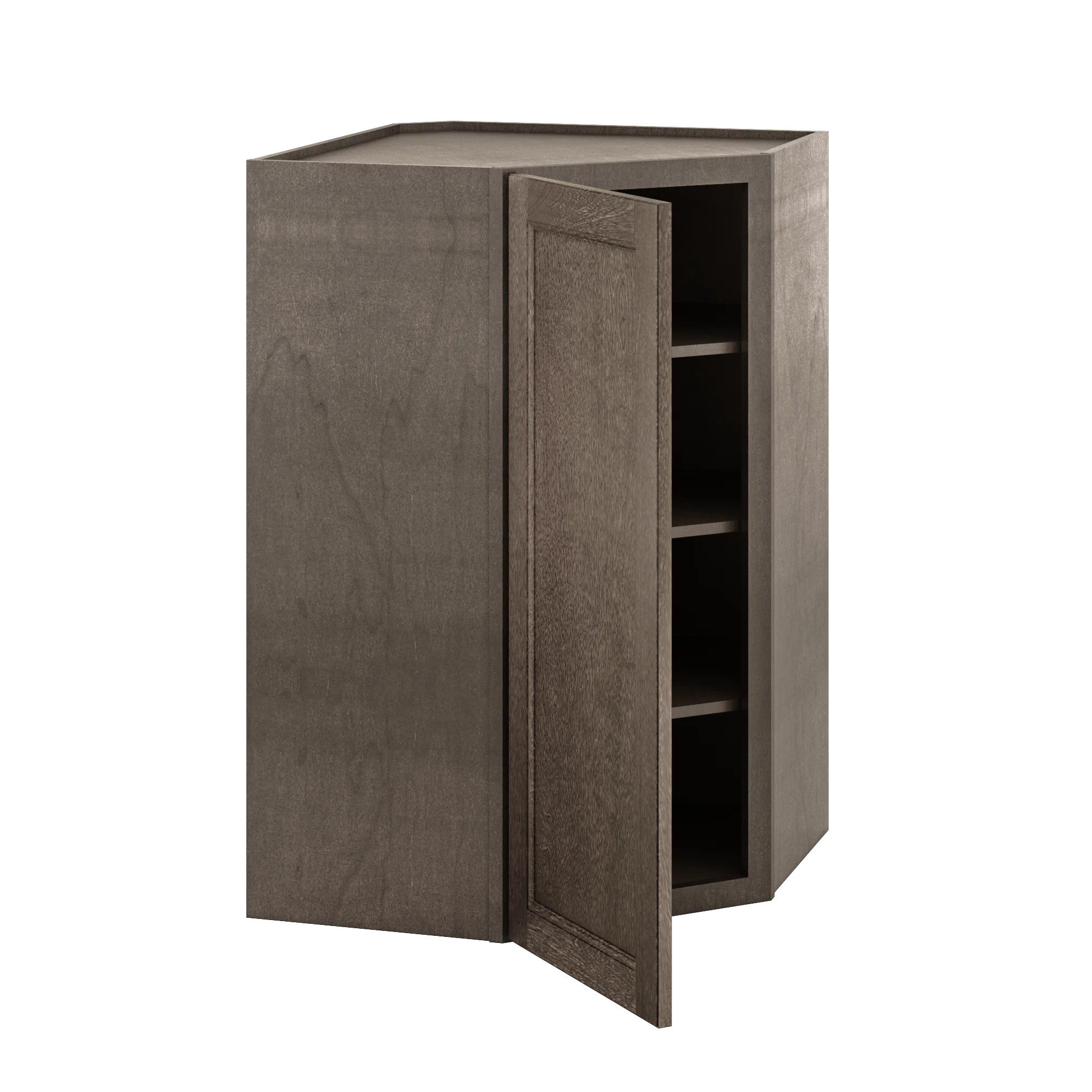 Diagonal Corner Kitchen Cabinet DC2742 Milan Slate 27 in. width 42 in. height 15 in. depth - Image 4
