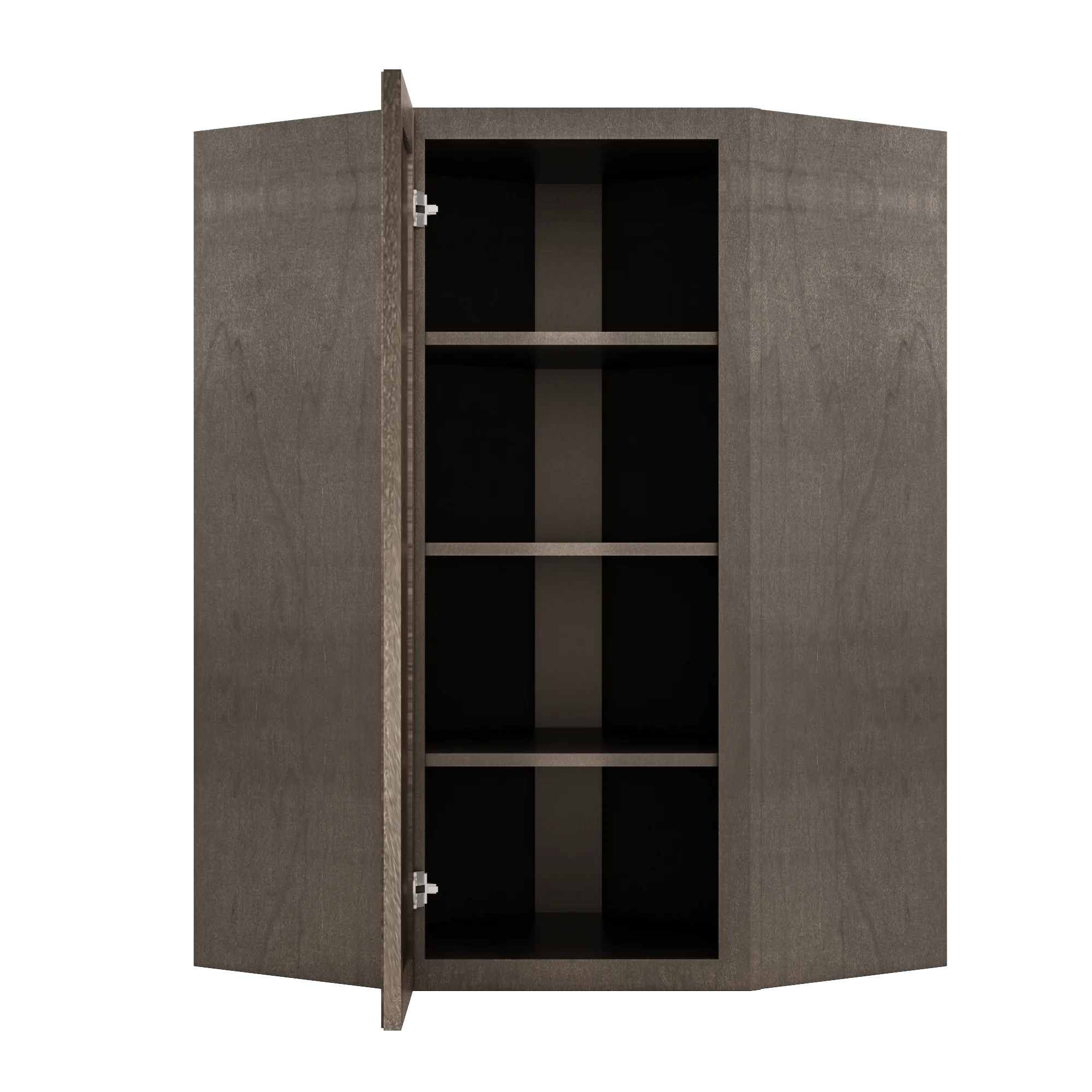 Diagonal Corner Kitchen Cabinet DC2742 Milan Slate 27 in. width 42 in. height 15 in. depth - Image 5
