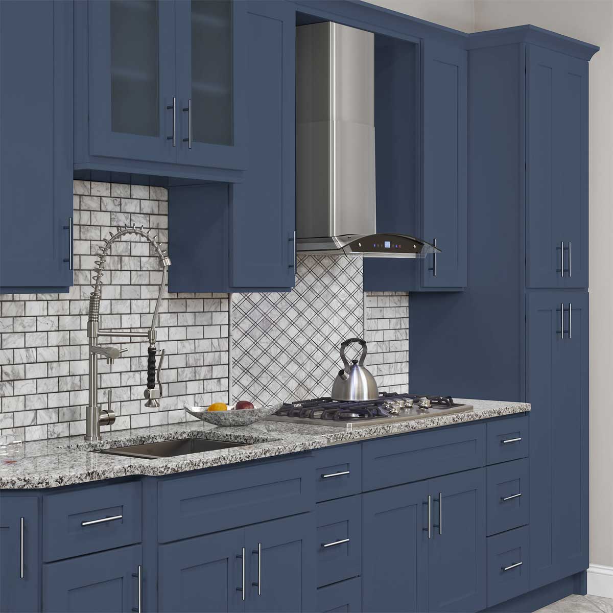 Door Sample of Danbury Blue LessCare - Image 3