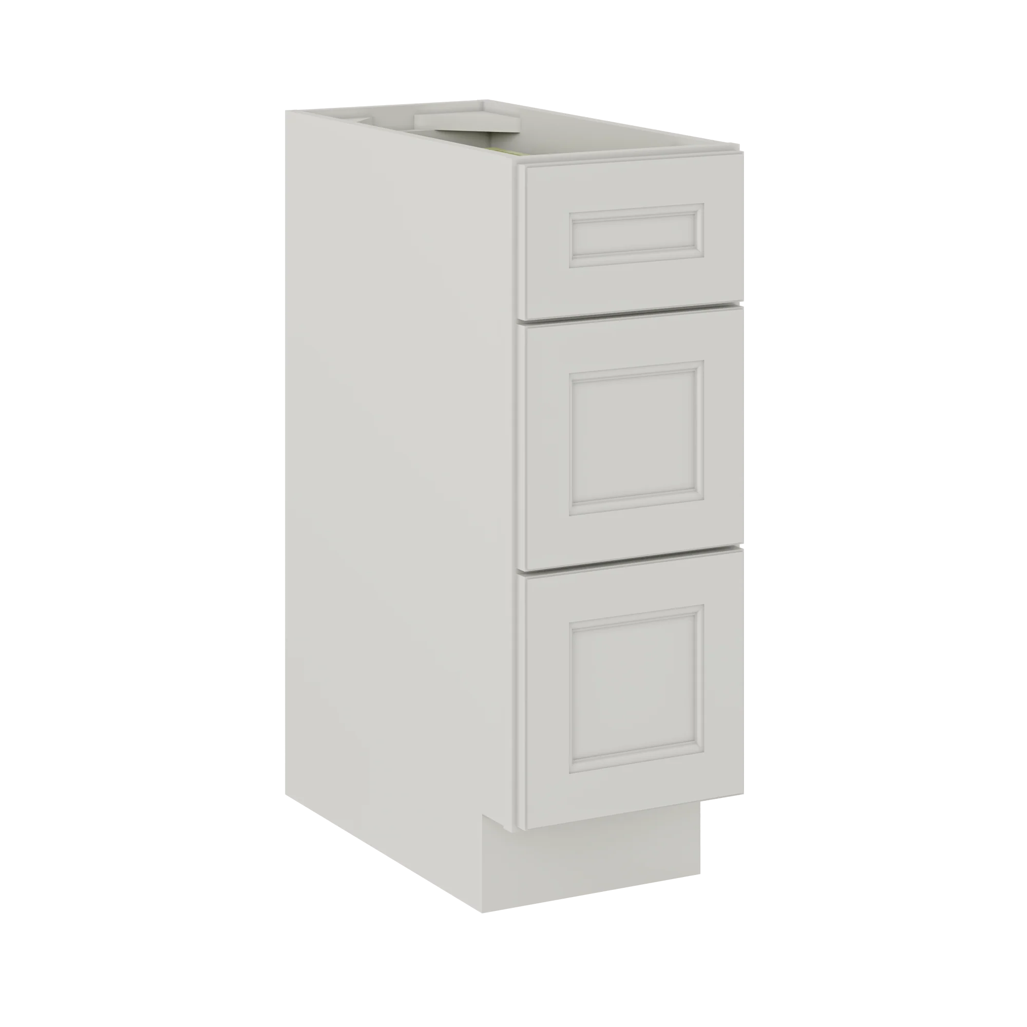 Drawer Base Kitchen Cabinet DB12 Milan Pearl 12 in. width 34.5 in. height 24 in. depth - Image 2