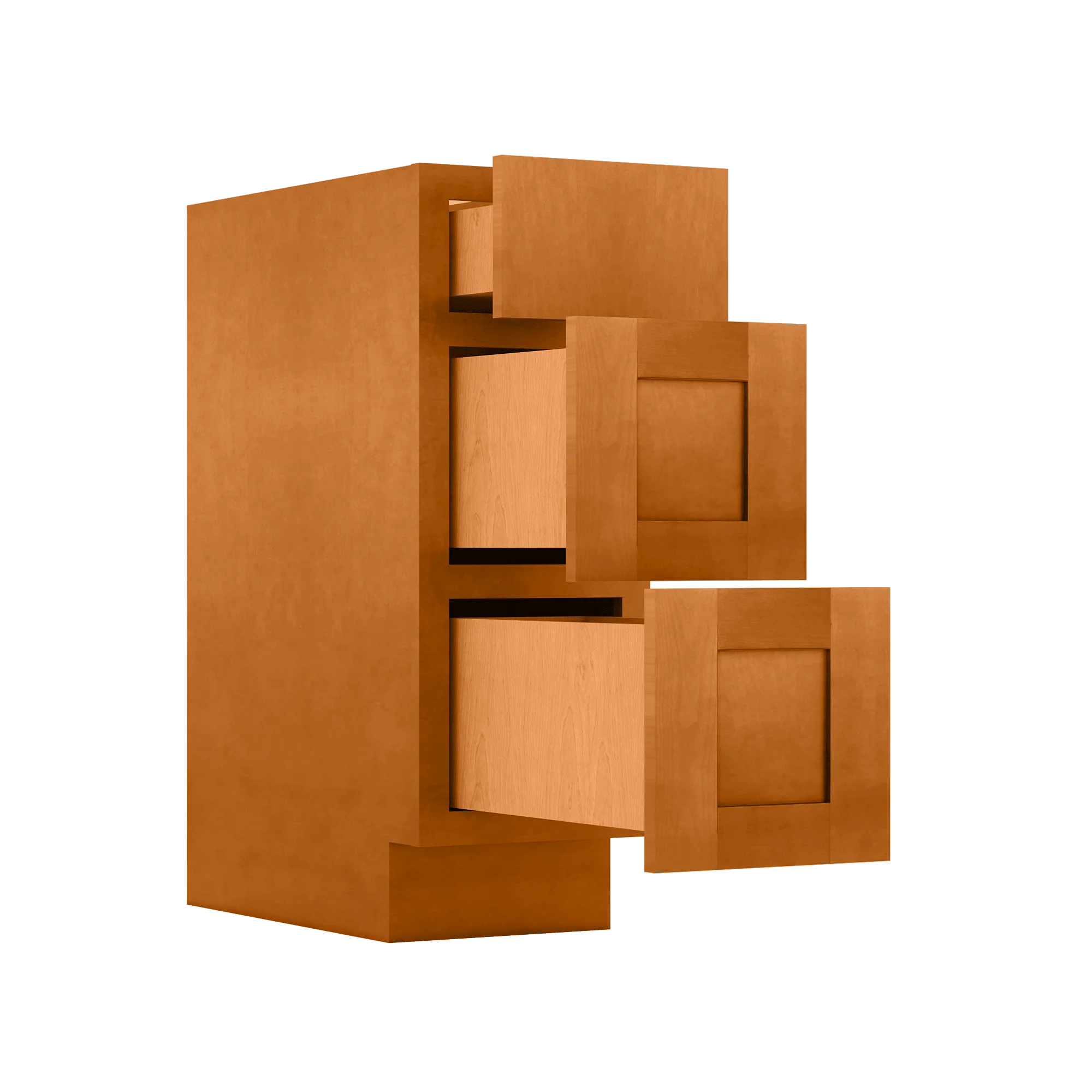 Drawer Base Kitchen Cabinet DB12 Newport LessCare 12 in. width 34.5 in. height 24 in. depth - Image 4