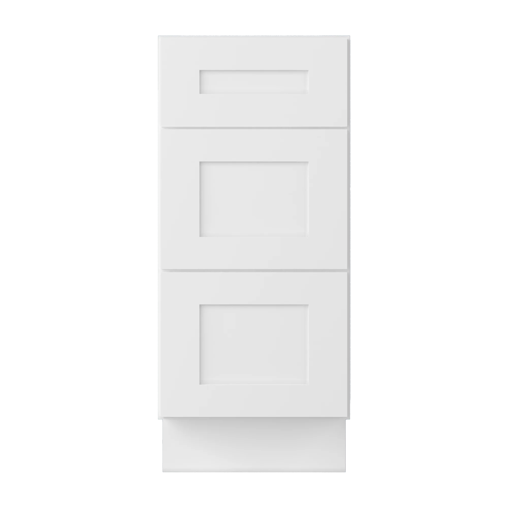 Drawer Base Kitchen Cabinet DB15 Alpina White LessCare 15 in. width 34.5 in. height 24 in. depth - Image 3