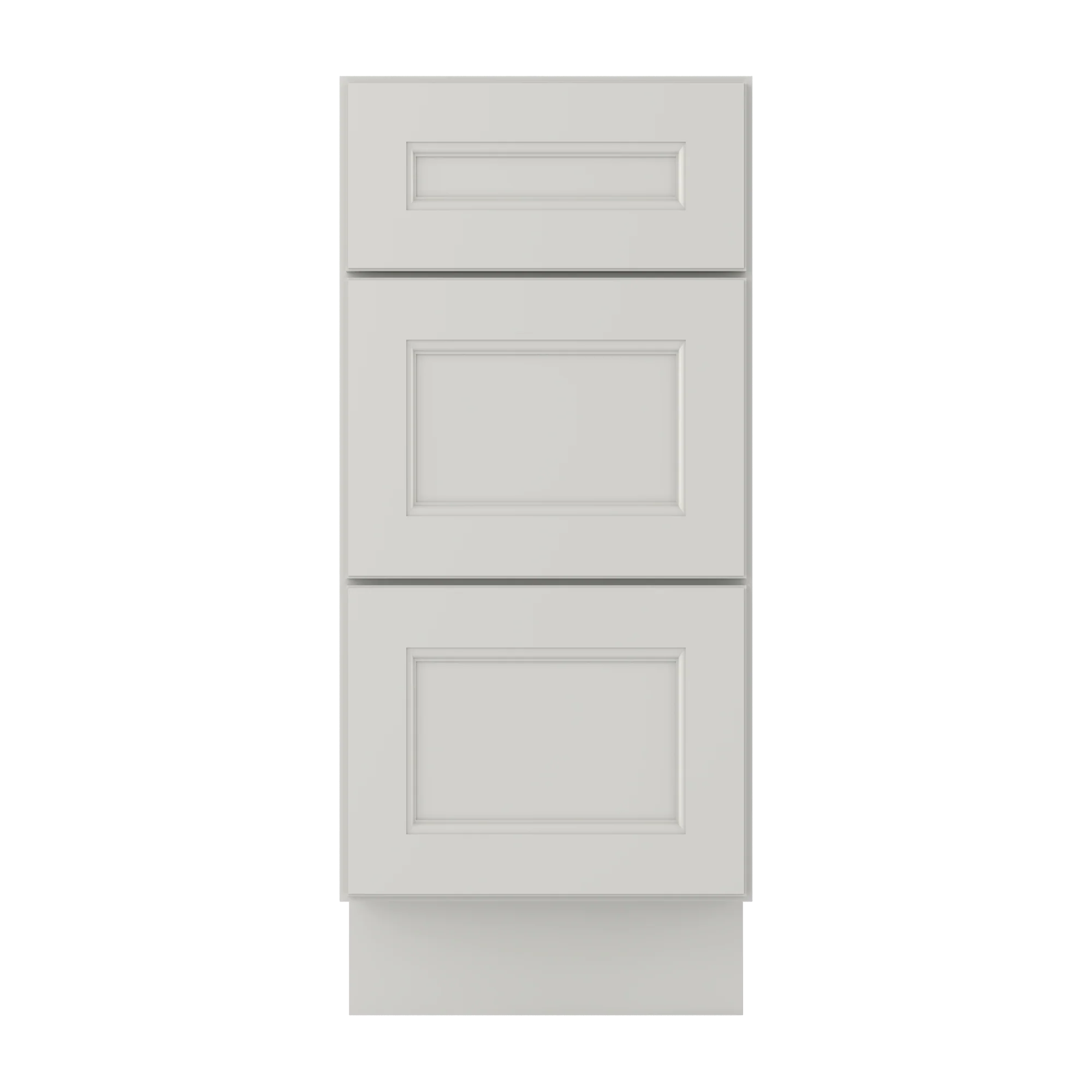 Drawer Base Kitchen Cabinet DB15 Milan Pearl 15 in. width 34.5 in. height 24 in. depth - Image 3
