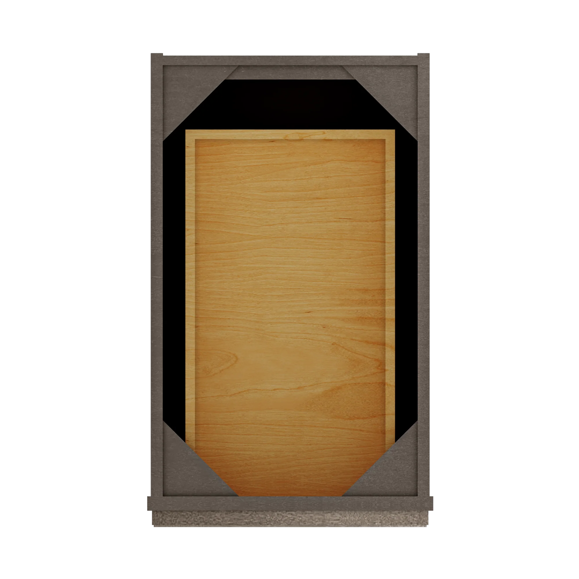 Drawer Base Kitchen Cabinet DB15 Milan Slate 15 in. width 34.5 in. height 24 in. depth - Image 6