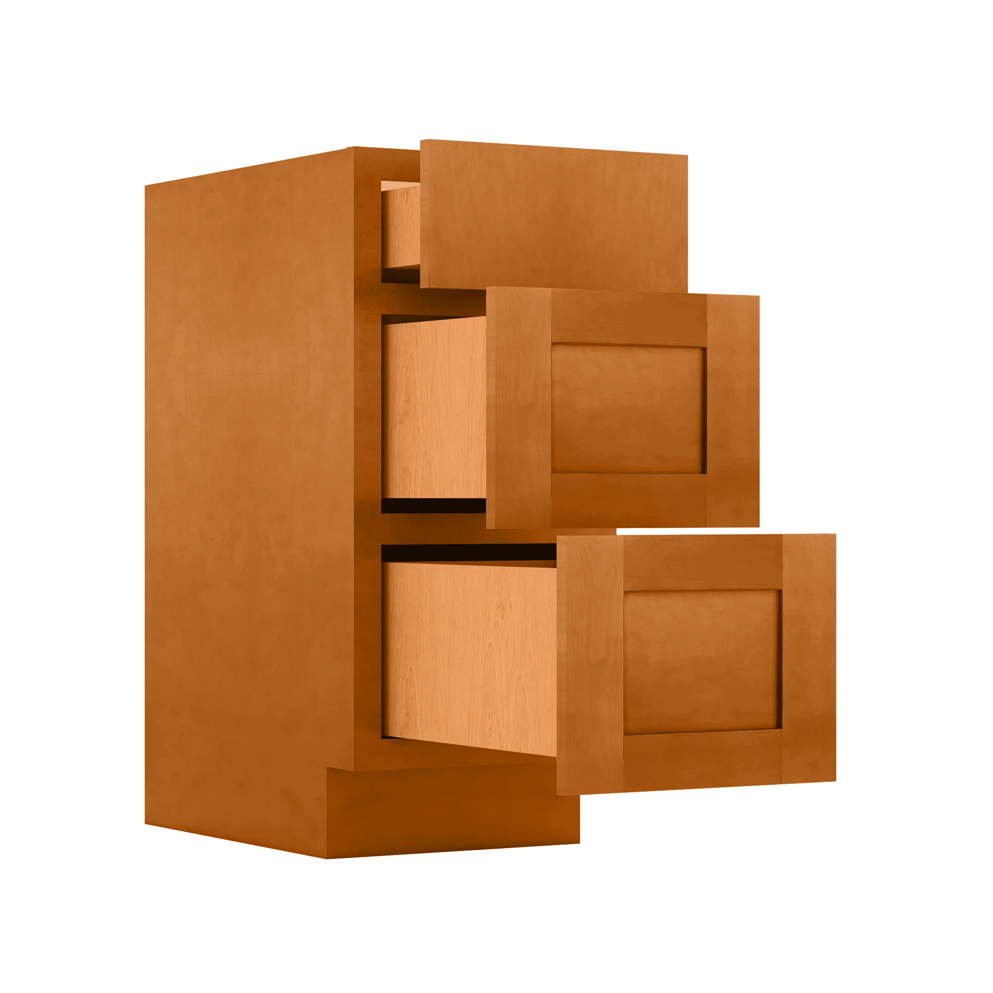 Drawer Base Kitchen Cabinet DB15 Newport LessCare 15 in. width 34.5 in. height 24 in. depth - Image 4