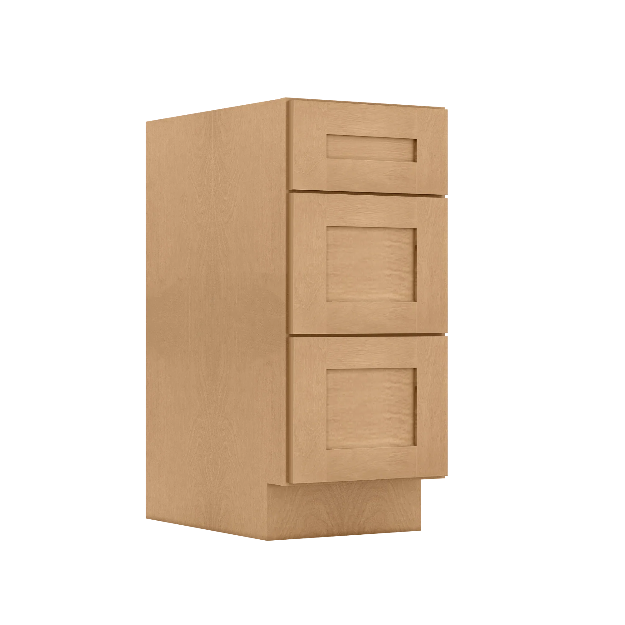Drawer Base Kitchen Cabinet DB15 Shaker Toffee 15 in. width 34.5 in. height 24 in. depth - Image 2