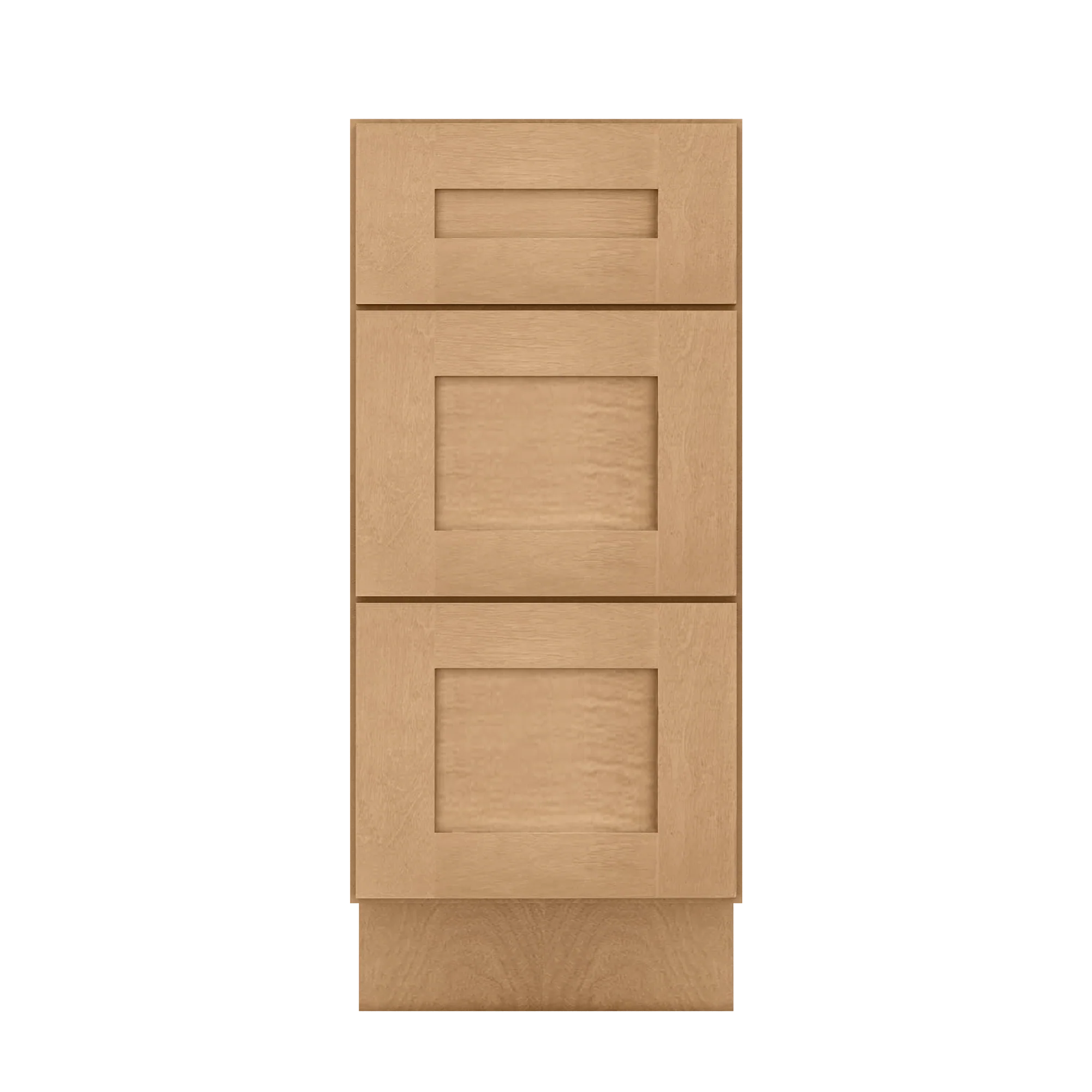 Drawer Base Kitchen Cabinet DB15 Shaker Toffee 15 in. width 34.5 in. height 24 in. depth - Image 3