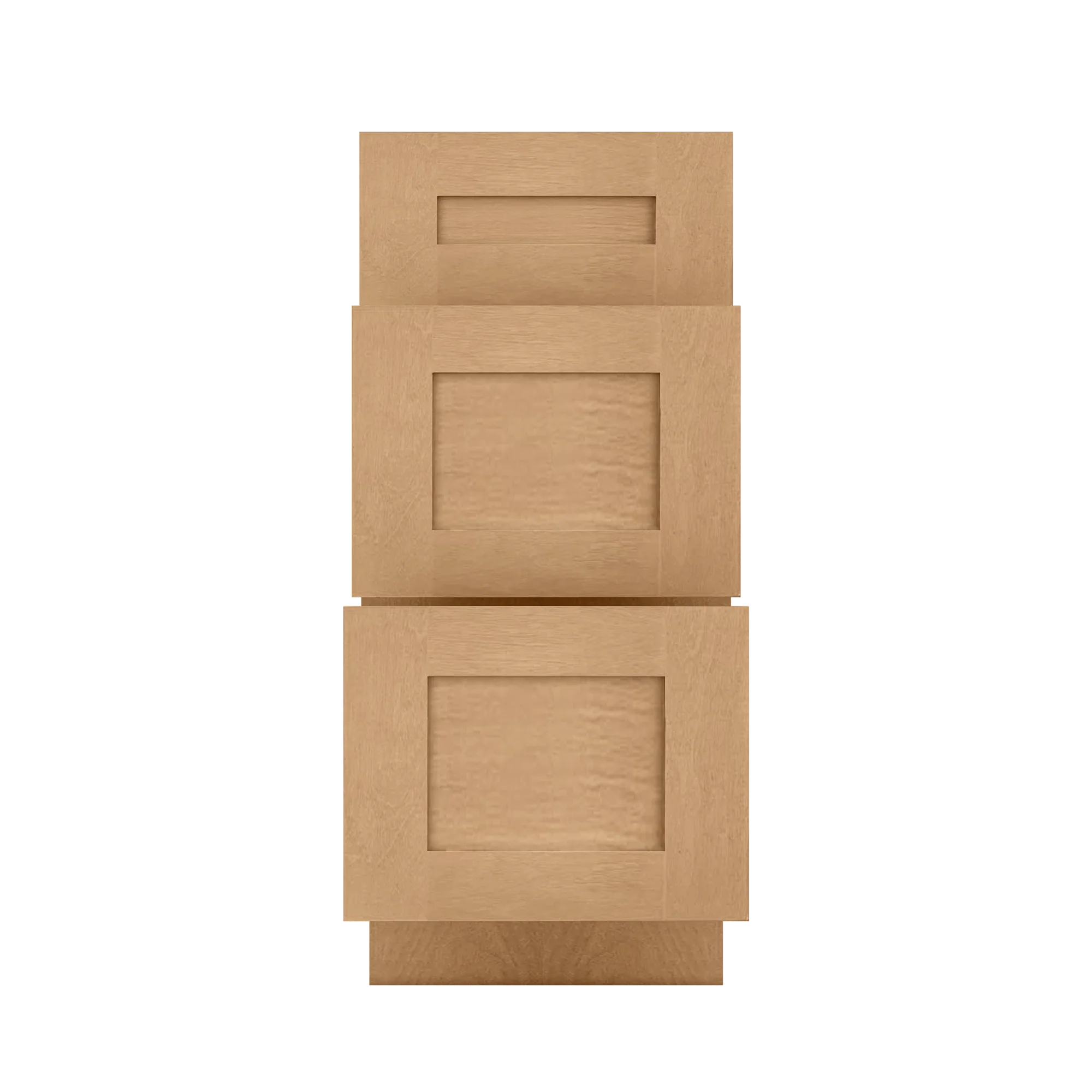 Drawer Base Kitchen Cabinet DB15 Shaker Toffee 15 in. width 34.5 in. height 24 in. depth - Image 5