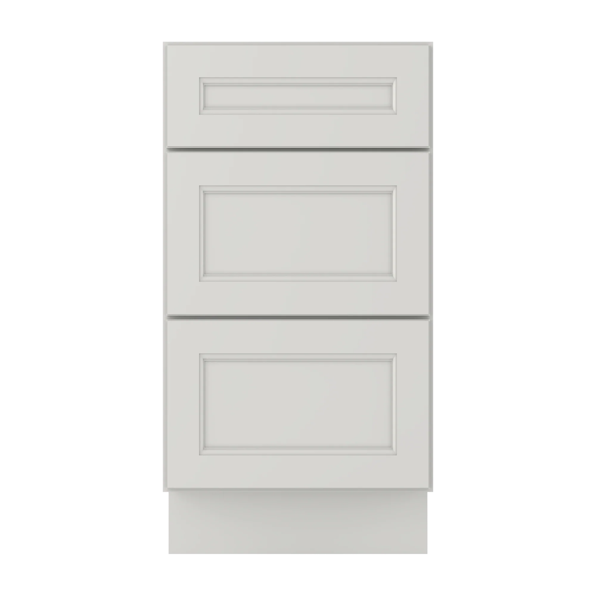 Drawer Base Kitchen Cabinet DB18 Milan Pearl 18 in. width 34.5 in. height 24 in. depth - Image 3
