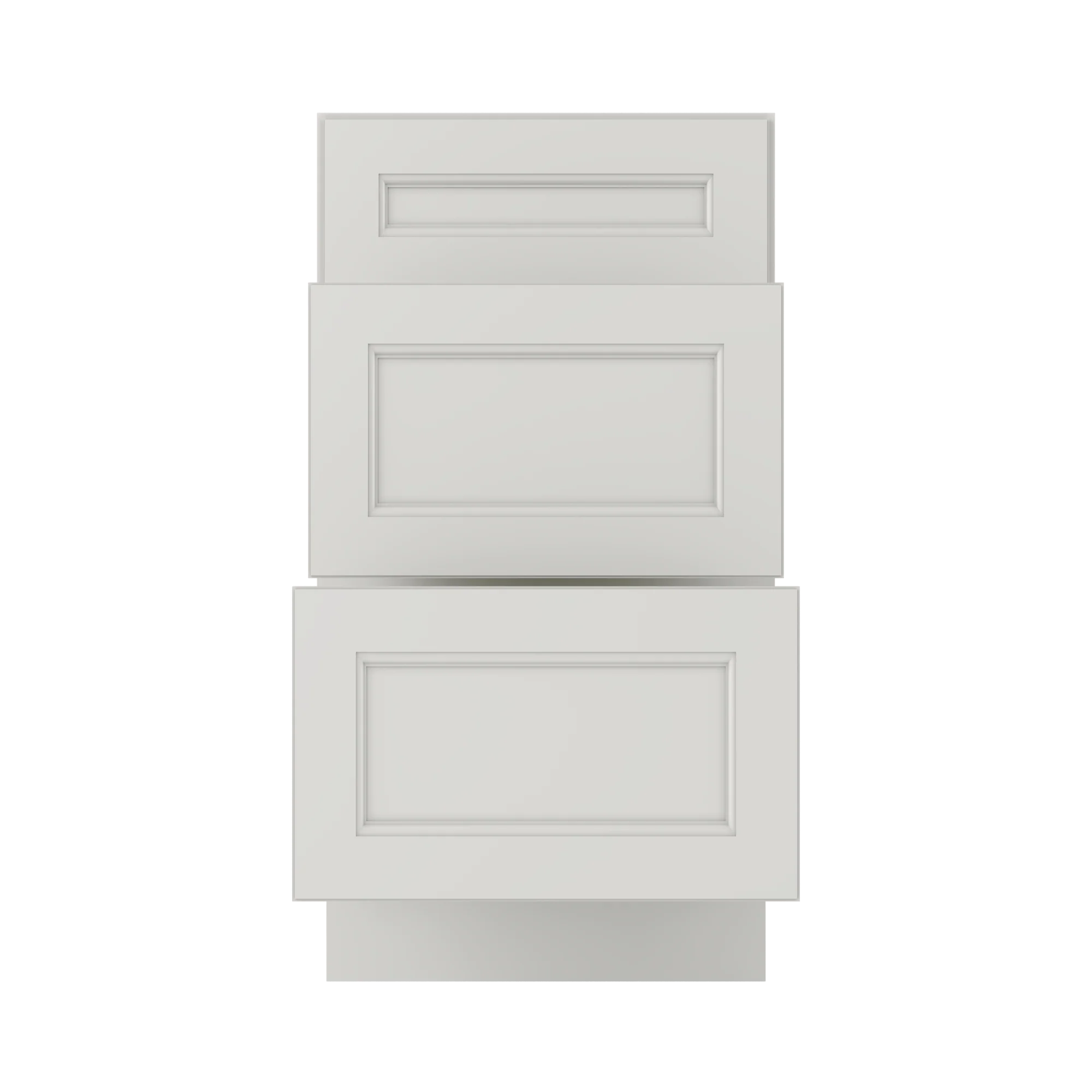 Drawer Base Kitchen Cabinet DB18 Milan Pearl 18 in. width 34.5 in. height 24 in. depth - Image 5