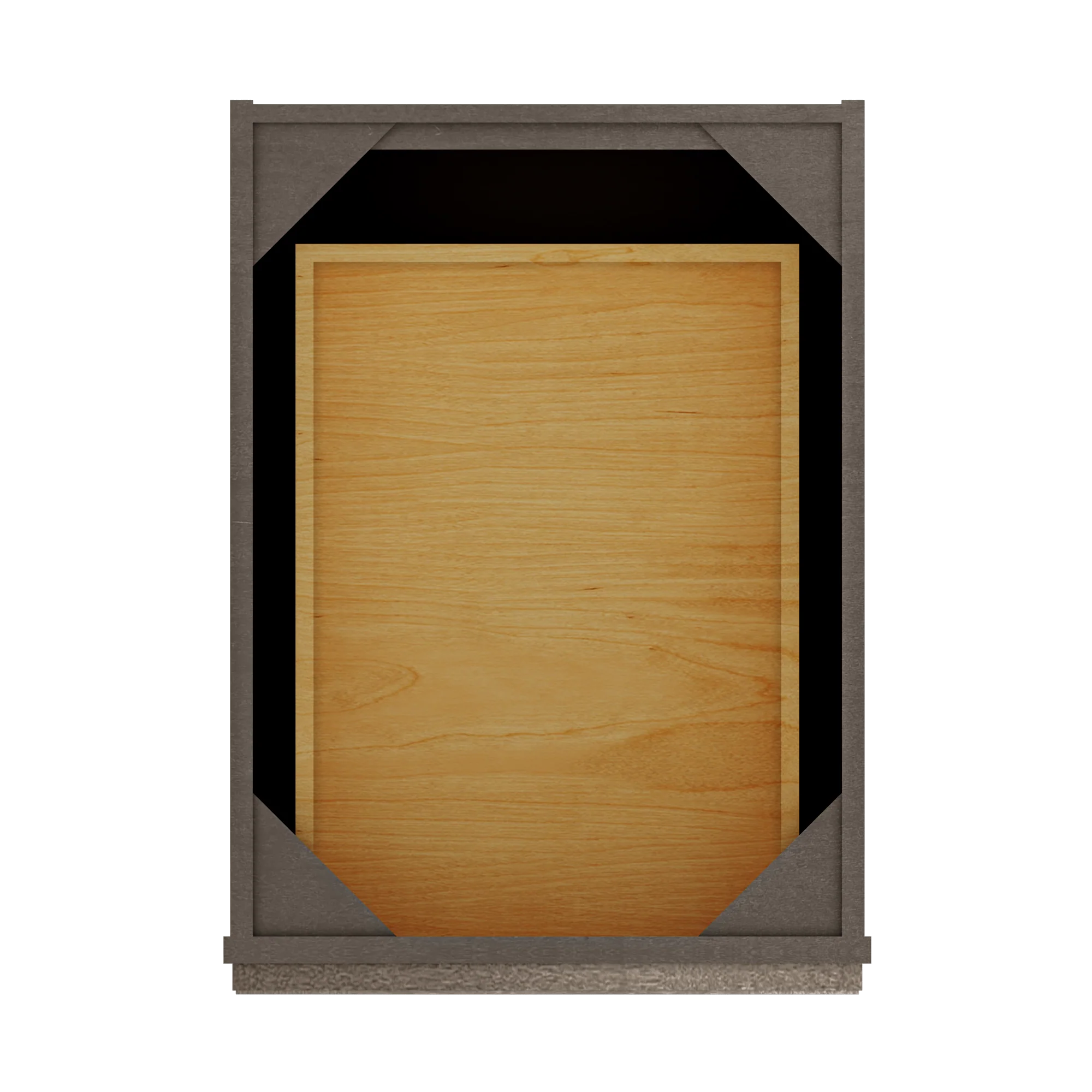 Drawer Base Kitchen Cabinet DB18 Milan Slate 18 in. width 34.5 in. height 24 in. depth - Image 6
