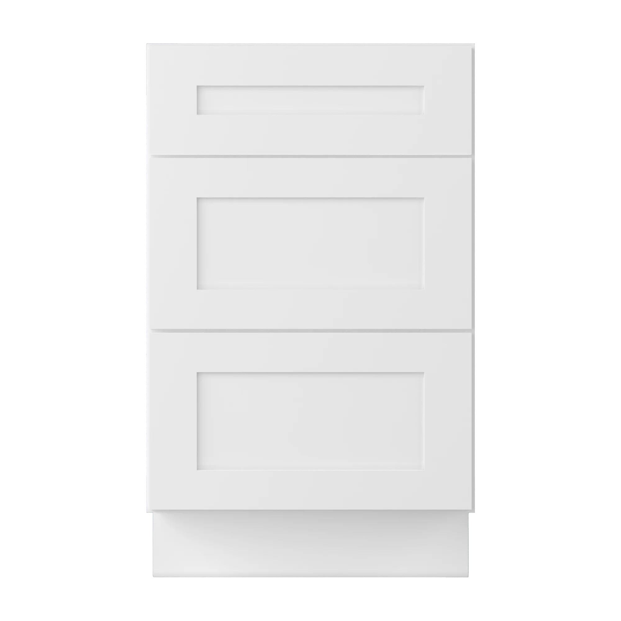 Drawer Base Kitchen Cabinet DB21 Alpina White LessCare 21 in. width 34.5 in. height 24 in. depth - Image 3