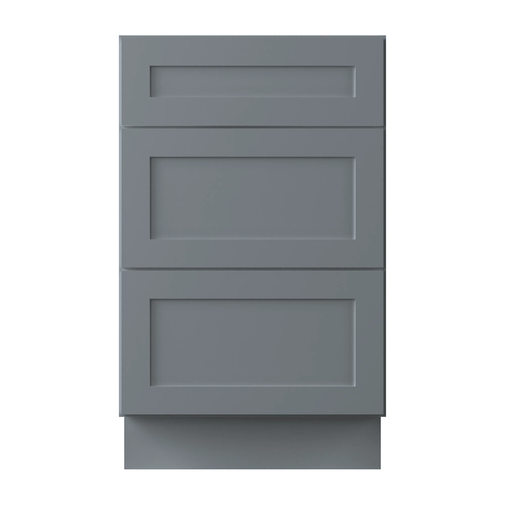 Drawer Base Kitchen Cabinet DB21 Colonial Gray LessCare 21 in. width 34.5 in. height 24 in. depth - Image 3