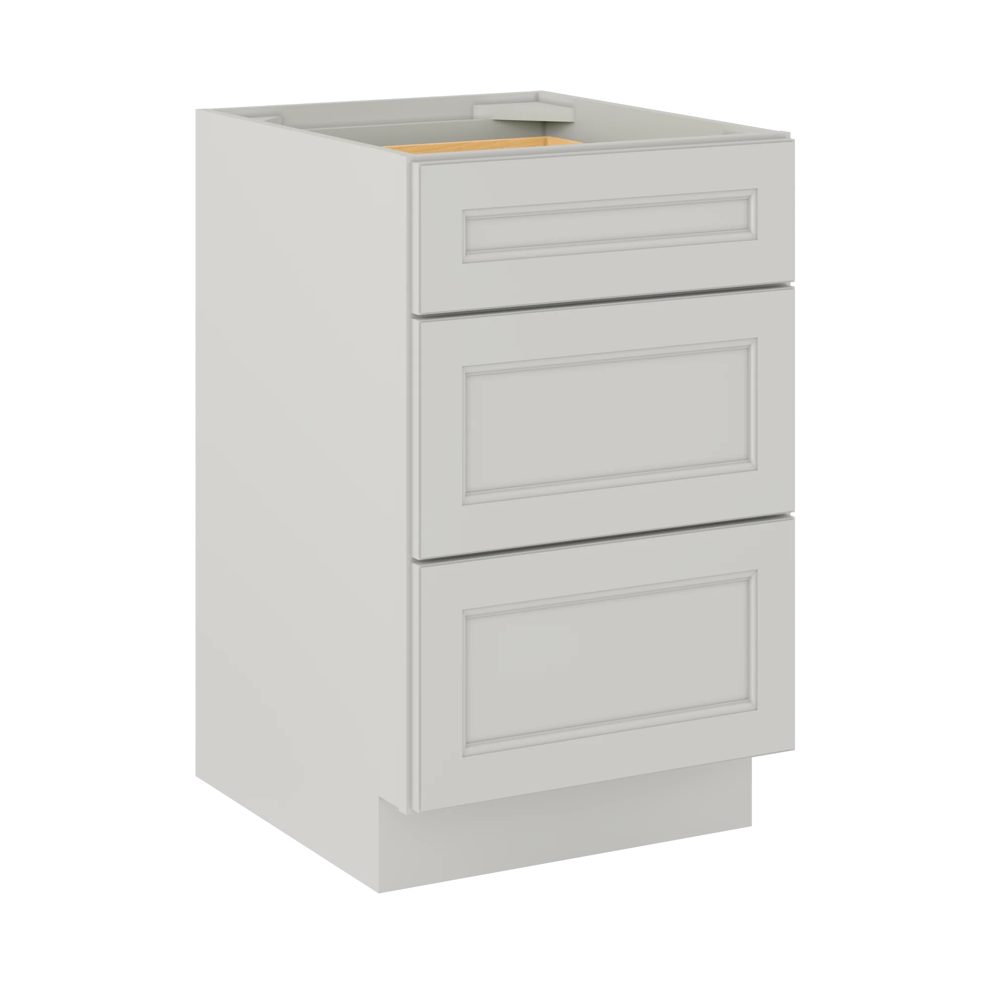 Drawer Base Kitchen Cabinet DB21 Milan Pearl 21 in. width 34.5 in. height 24 in. depth - Image 2