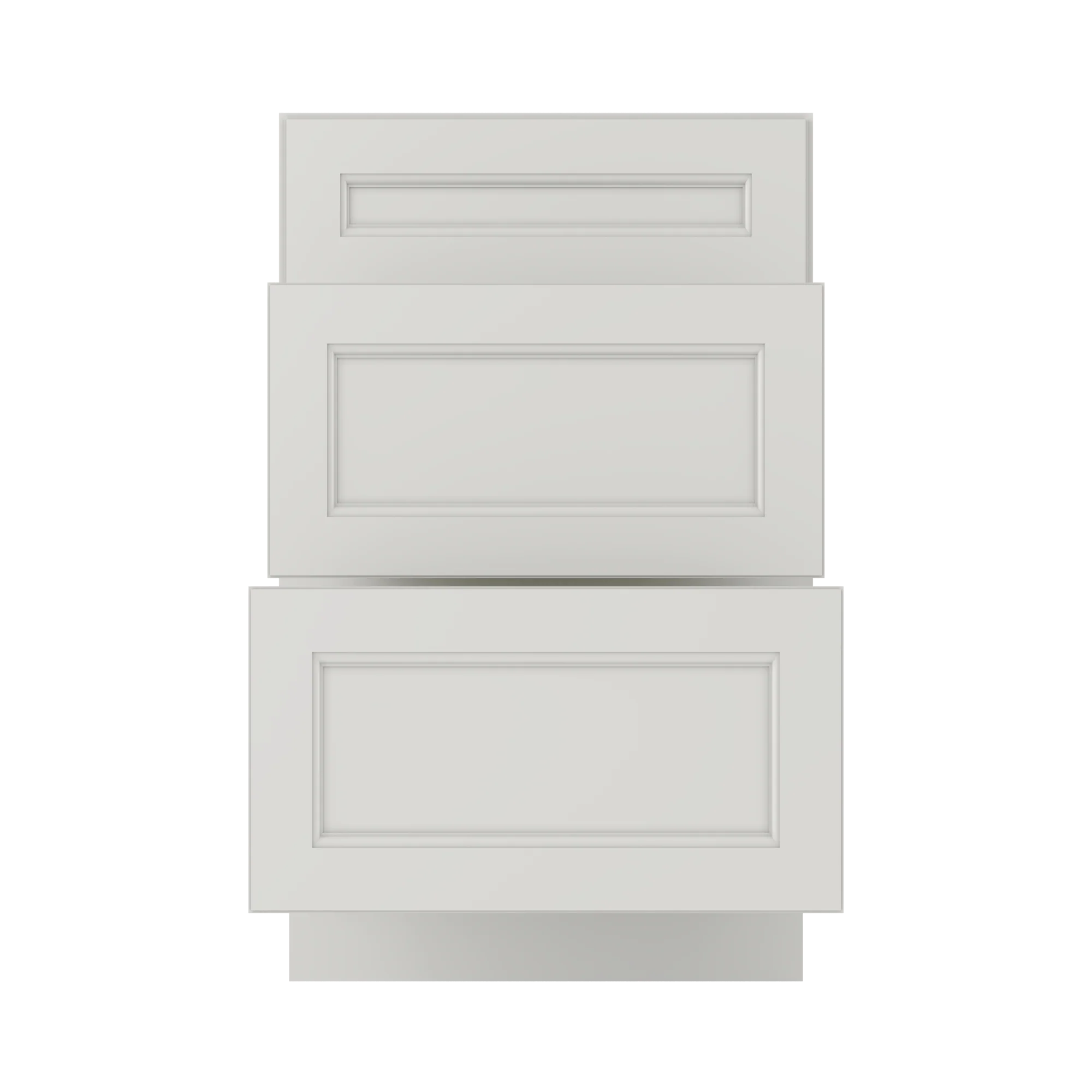 Drawer Base Kitchen Cabinet DB21 Milan Pearl 21 in. width 34.5 in. height 24 in. depth - Image 5