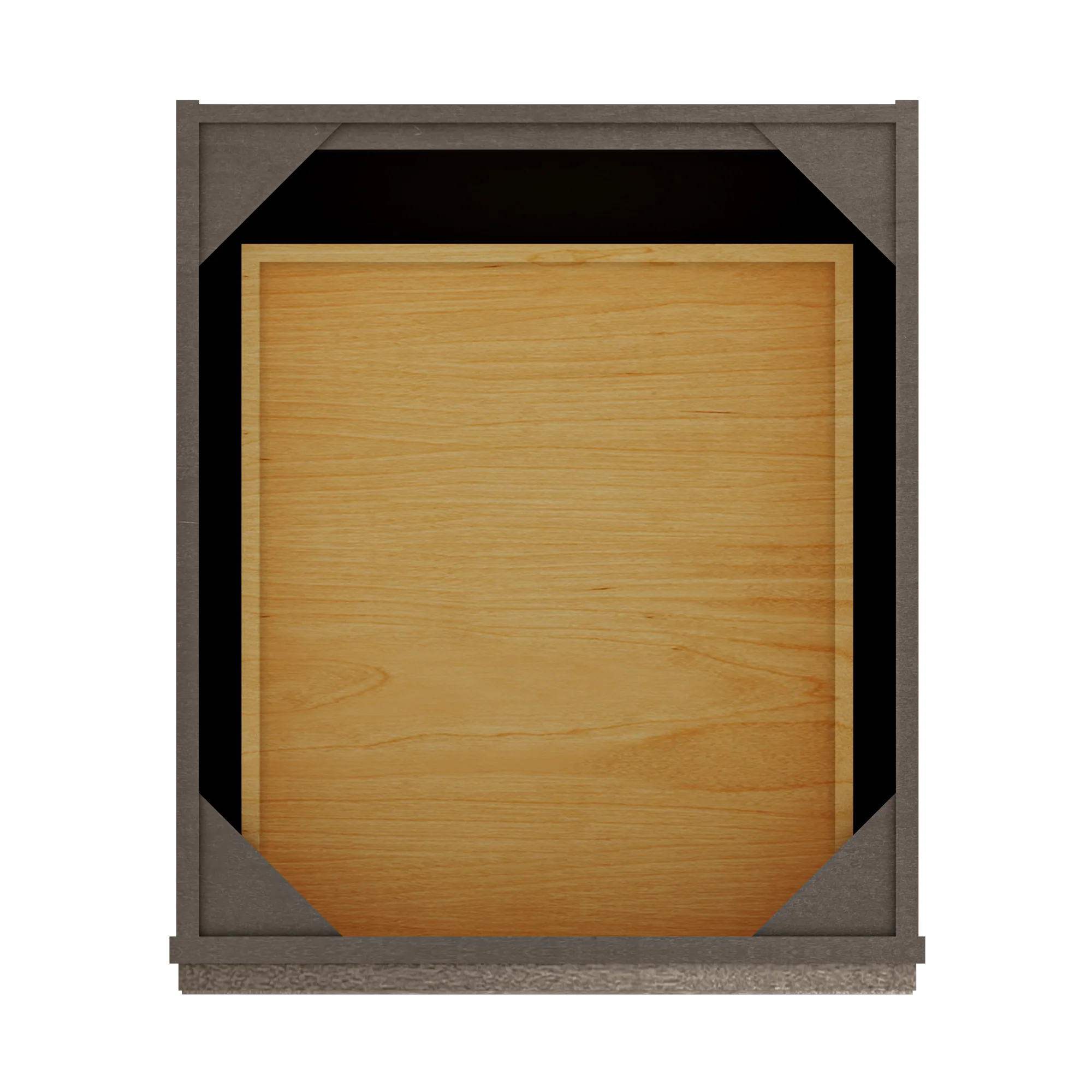 Drawer Base Kitchen Cabinet DB21 Milan Slate 21 in. width 34.5 in. height 24 in. depth - Image 6