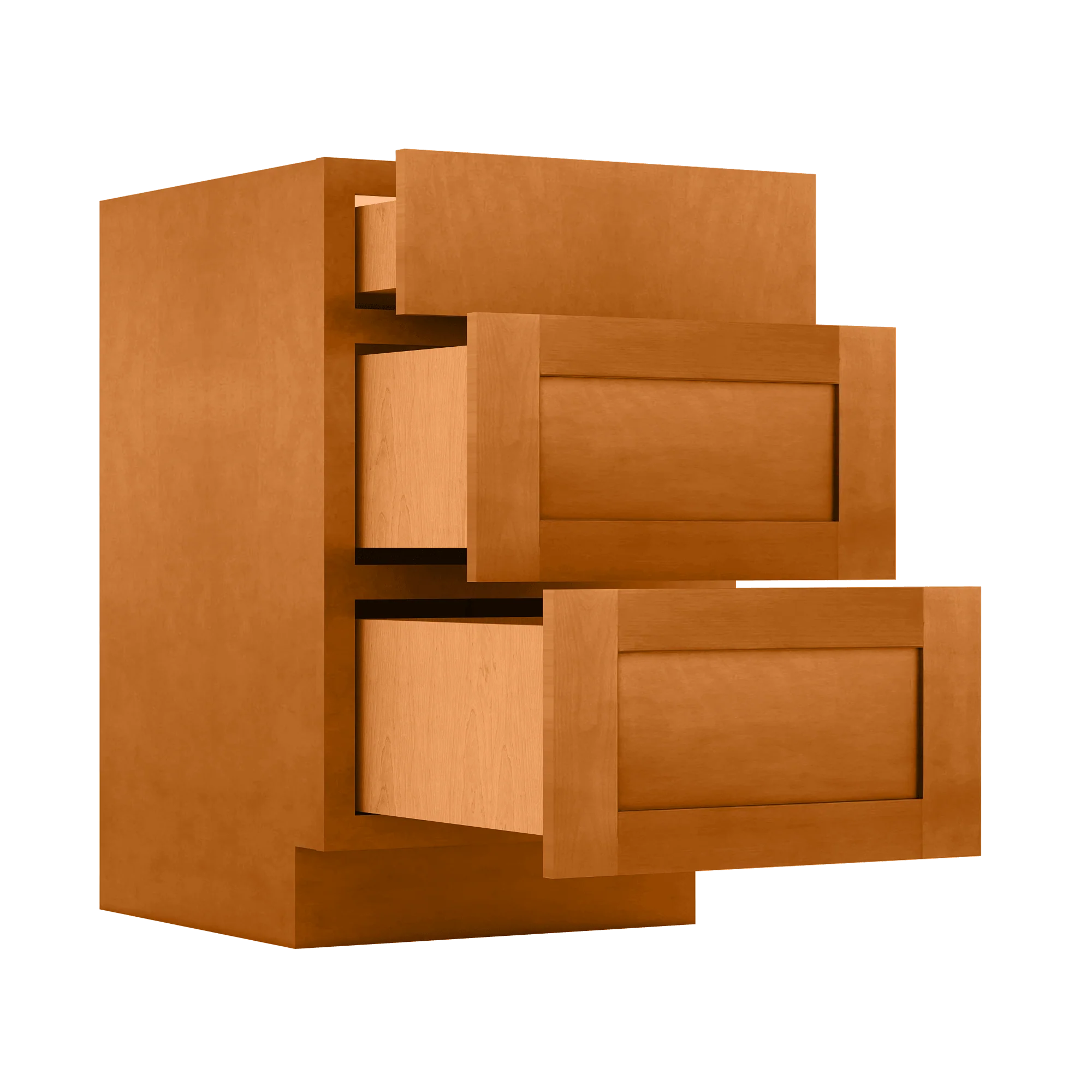 Drawer Base Kitchen Cabinet DB21 Newport LessCare 21 in. width 34.5 in. height 24 in. depth - Image 4
