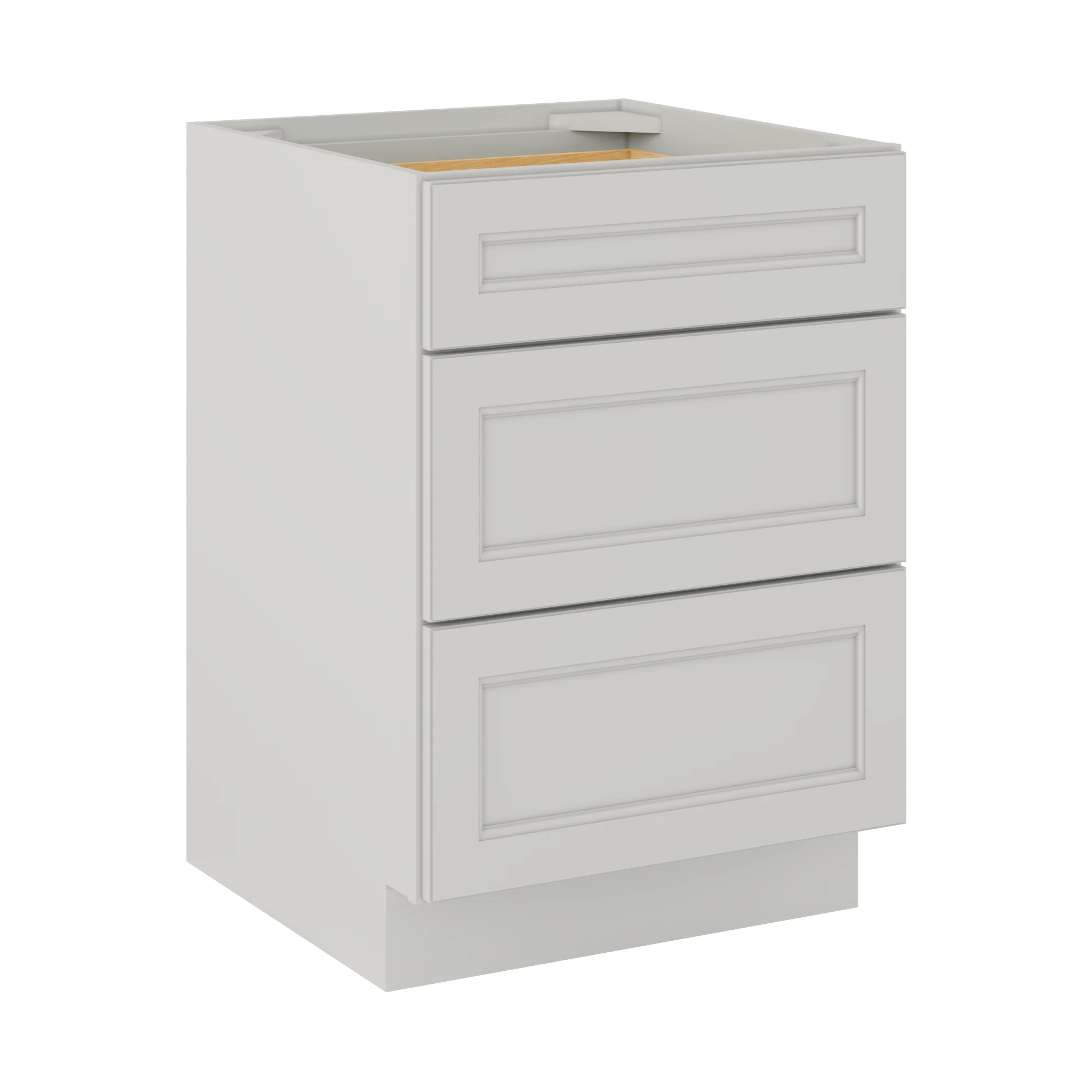 Drawer Base Kitchen Cabinet DB24 Milan Pearl 24 in. width 34.5 in. height 24 in. depth - Image 2