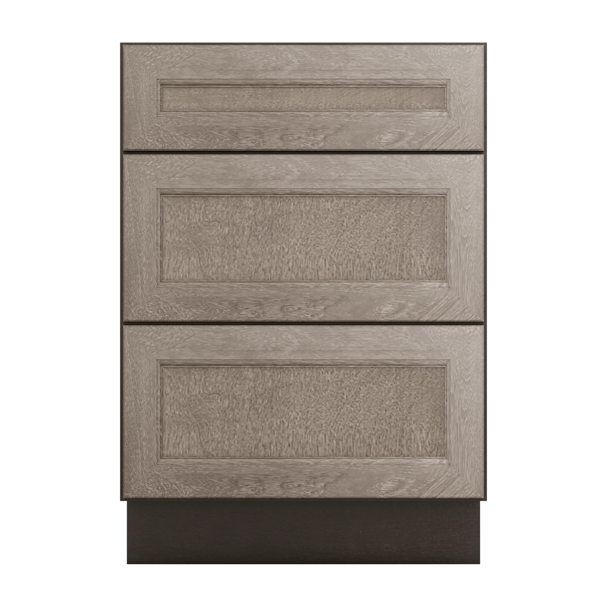 Drawer Base Kitchen Cabinet DB24 Milan Slate 24 in. width 34.5 in. height 24 in. depth - Image 3