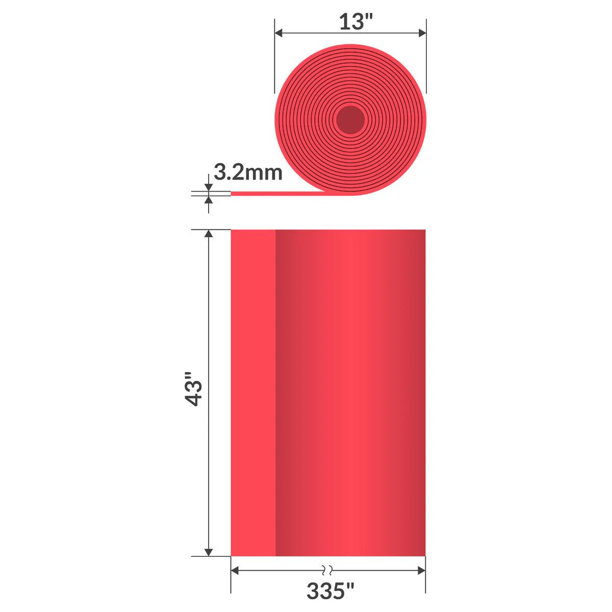 3.2mm Floor Underlayment (100 Sq Ft) Pro Acoustical Protection and Moisture Barrier - Image 3