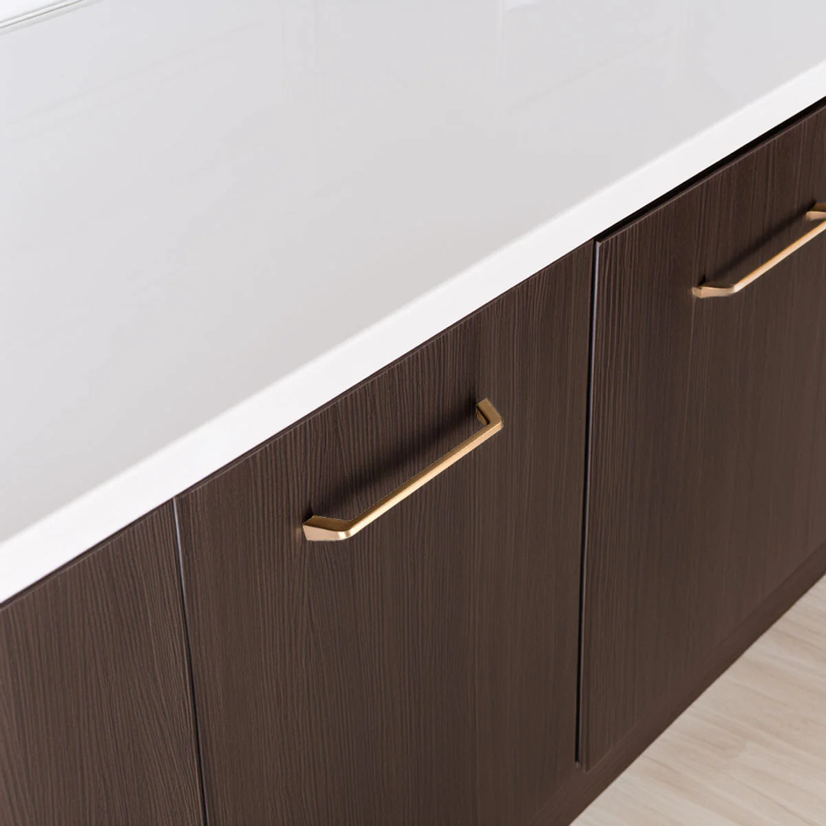 5 1/2 in Gold Brushed Pull Handle H1208-128GB - Image 2