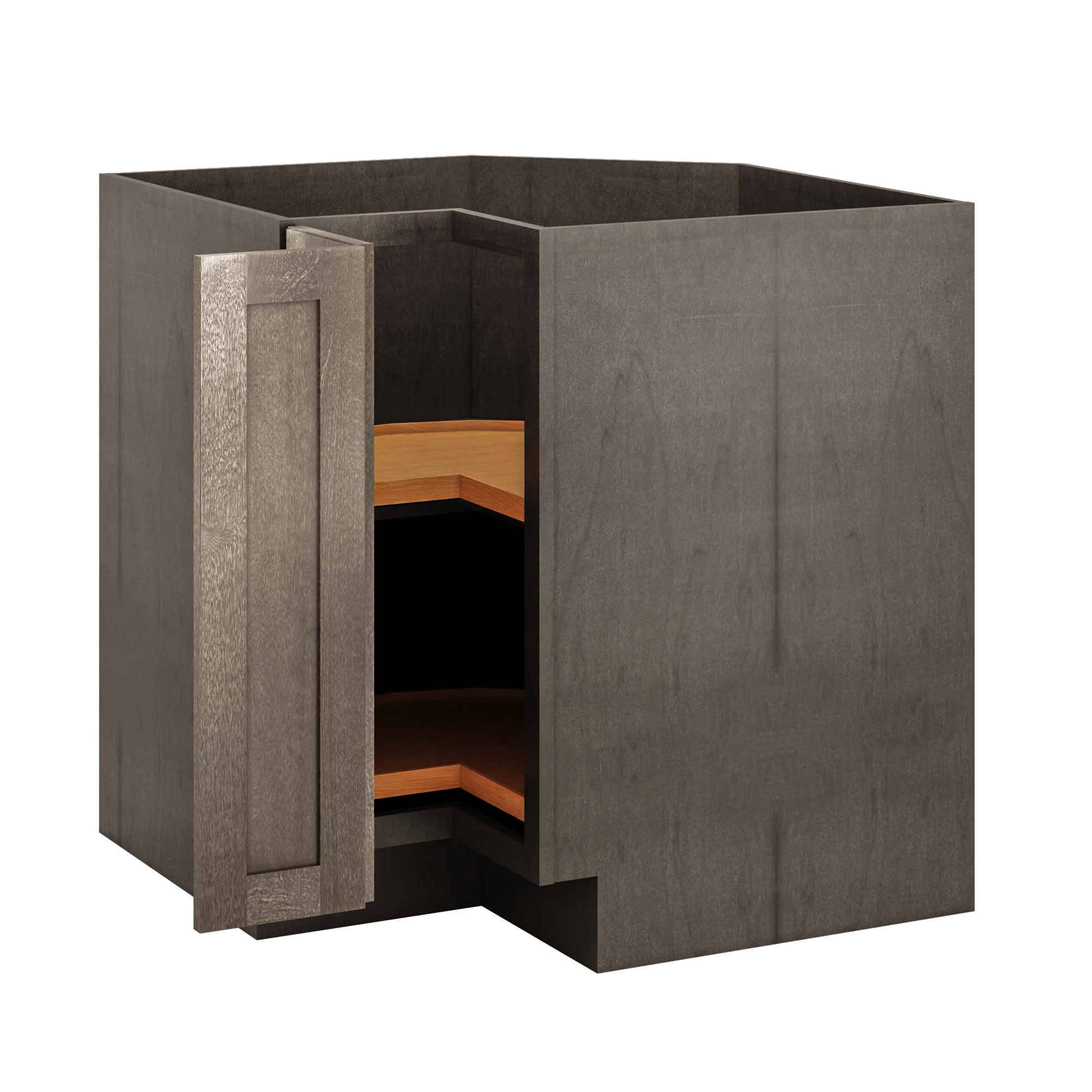 Lazy Suzan Base Kitchen Cabinet SCER33 Milan Slate 34.5 in. height 33 in. depth - Image 4