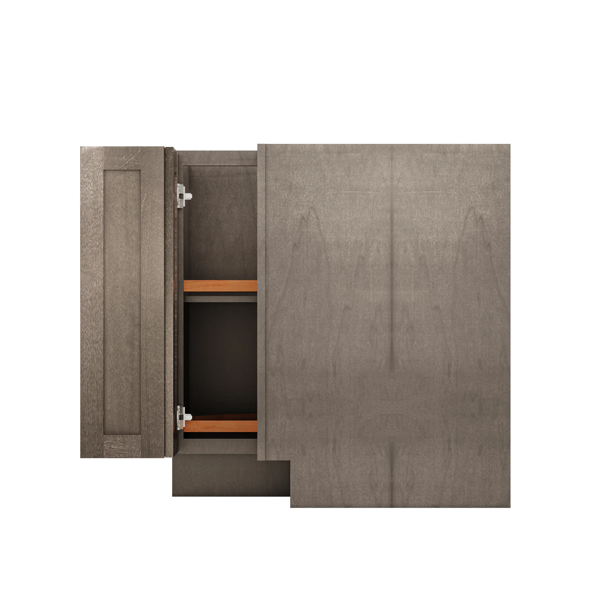 Lazy Suzan Base Kitchen Cabinet SCER33 Milan Slate 34.5 in. height 33 in. depth - Image 5