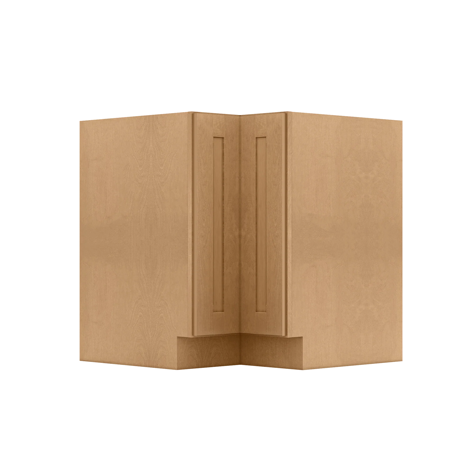 Lazy Suzan Base Kitchen Cabinet SCER33 Shaker Toffee 34.5 in. height 33 in. depth - Image 3