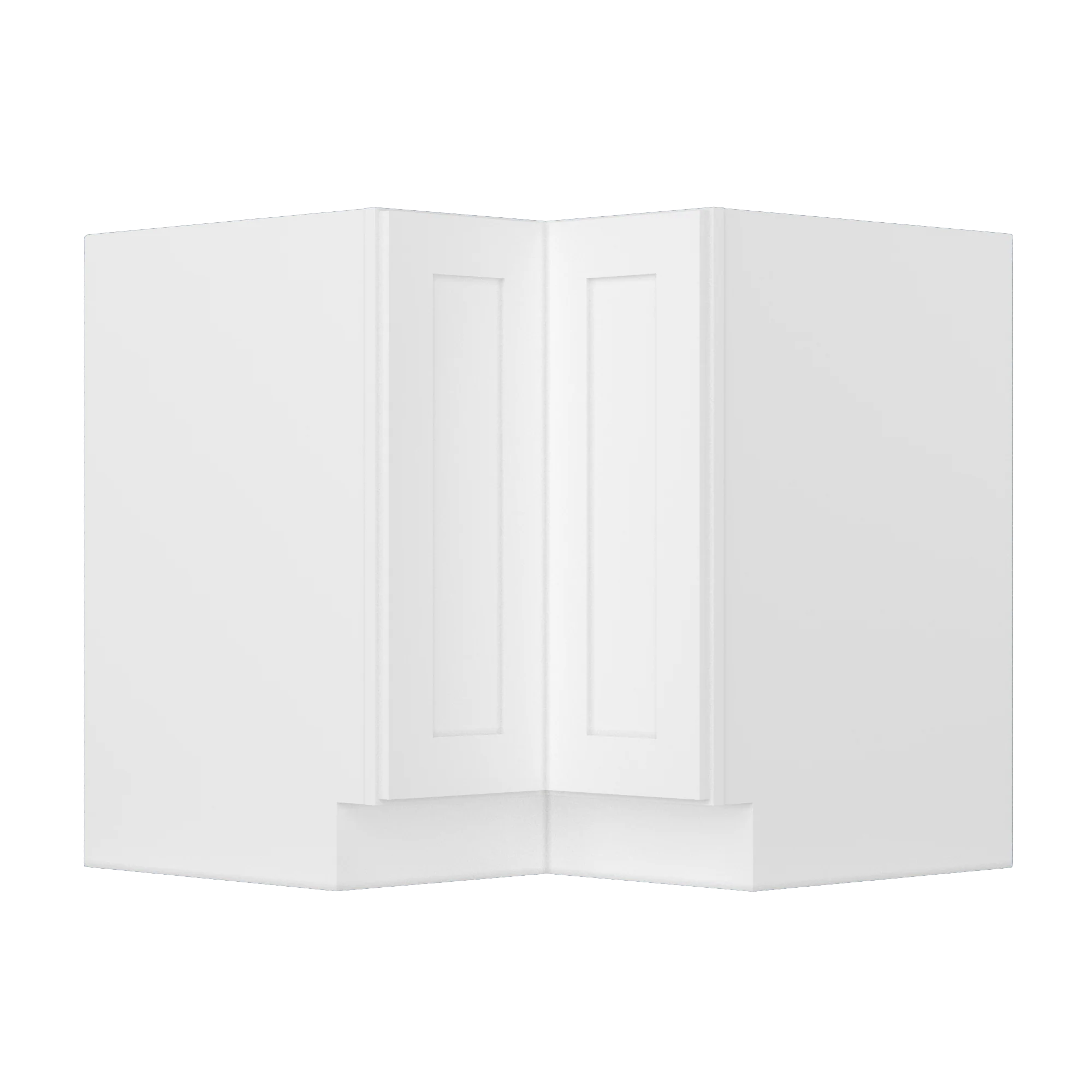 Lazy Suzan Base Kitchen Cabinet SCER36 Alpina White LessCare 34.5 in. height 36 in. depth - Image 6
