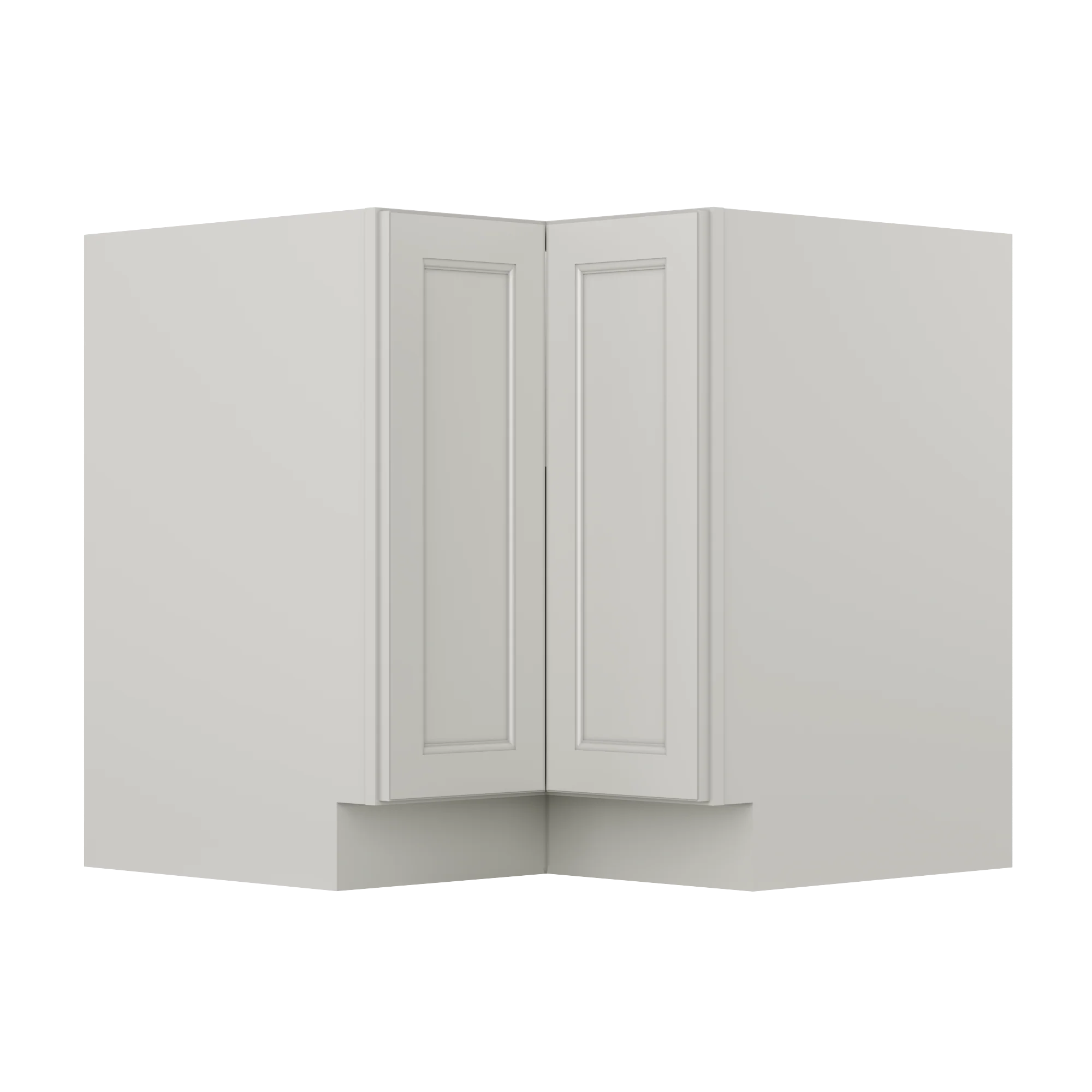 Lazy Suzan Base Kitchen Cabinet SCER36 Milan Pearl 34.5 in. height 36 in. depth - Image 3
