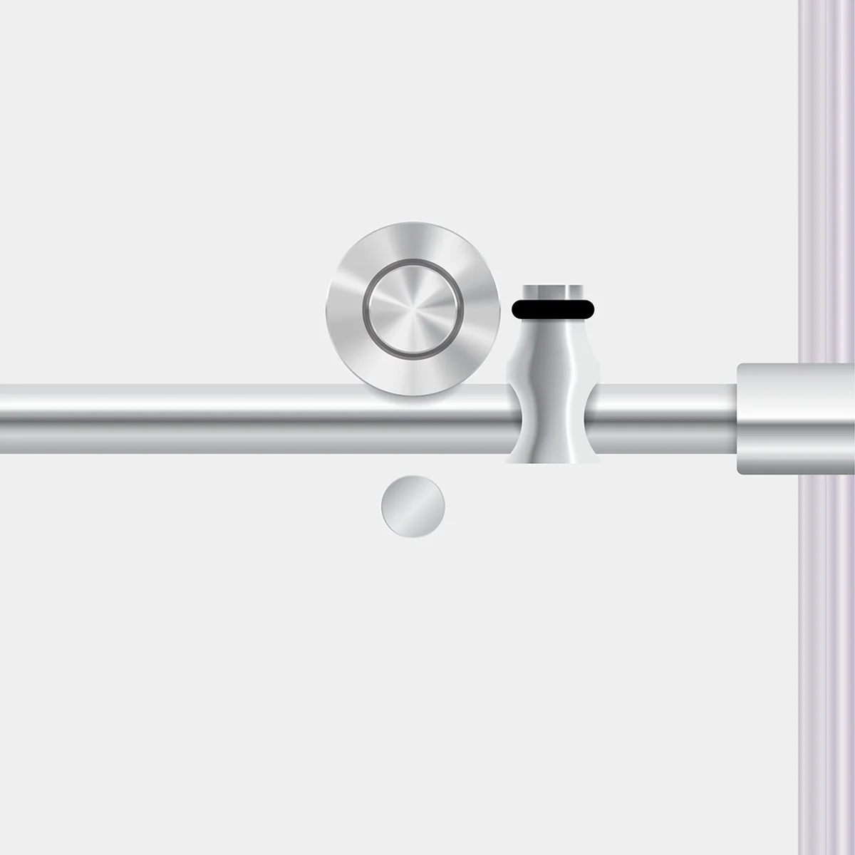 56-60 W x 76 H  x 34 1/2 D Sliding Frameless Shower Enclosure ULTRA-C with Clear Glass in Chrome - Image 8