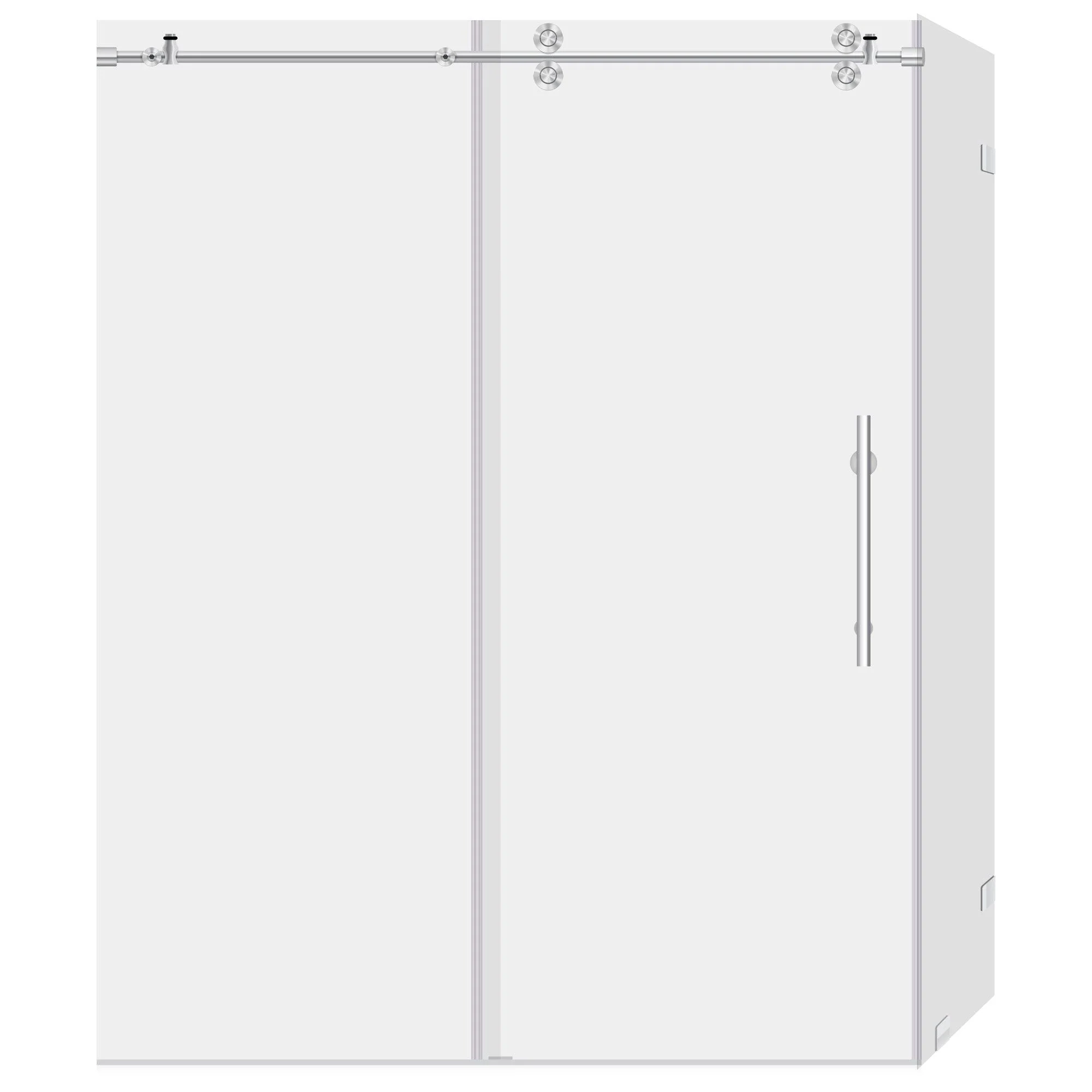 44-48 W x 79 H  x 34 1/2 D Sliding Shower Enclosure ULTRA-D Chrome