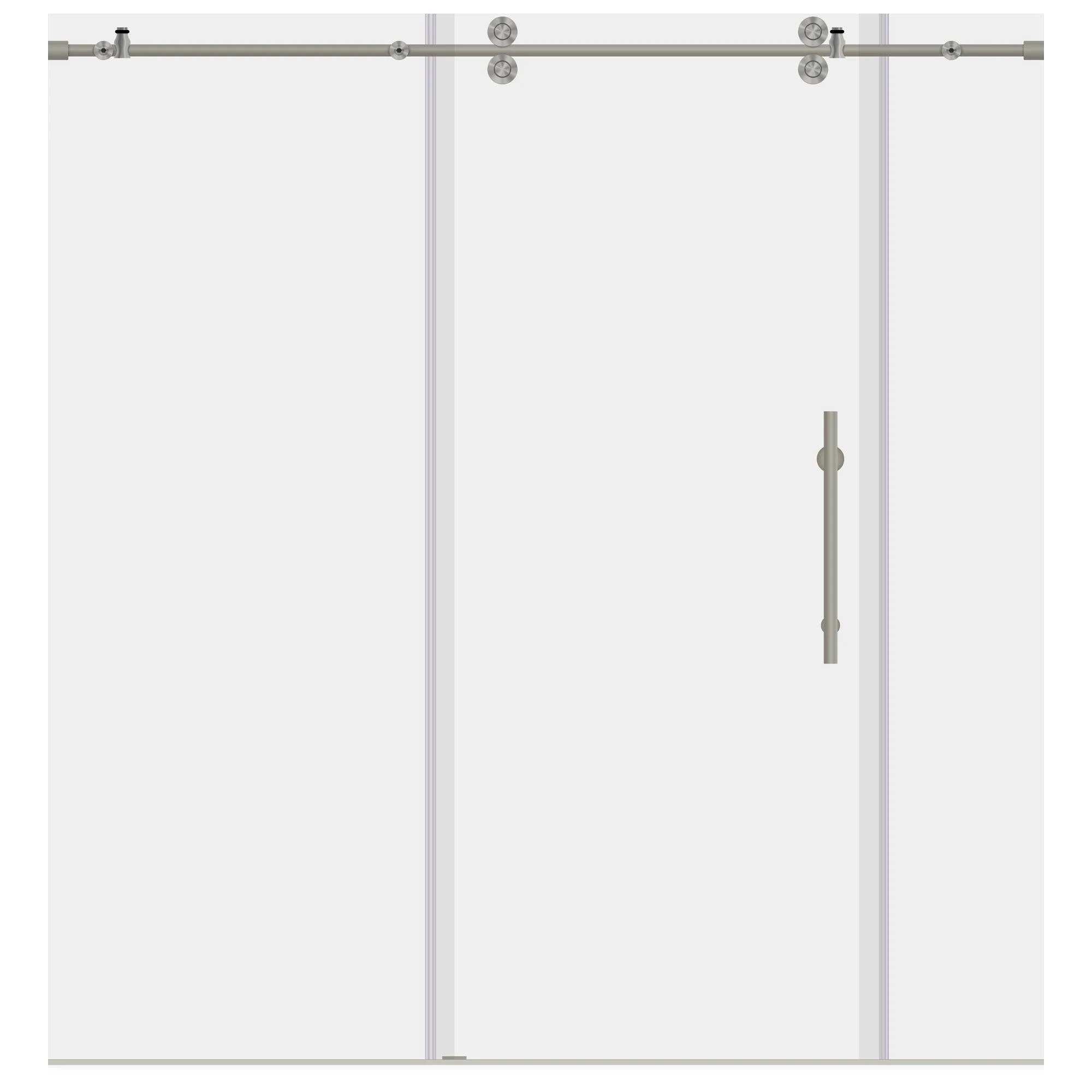 68-72 W x 79 H  Sliding Shower Door ULTRA-D Brushed Nickel