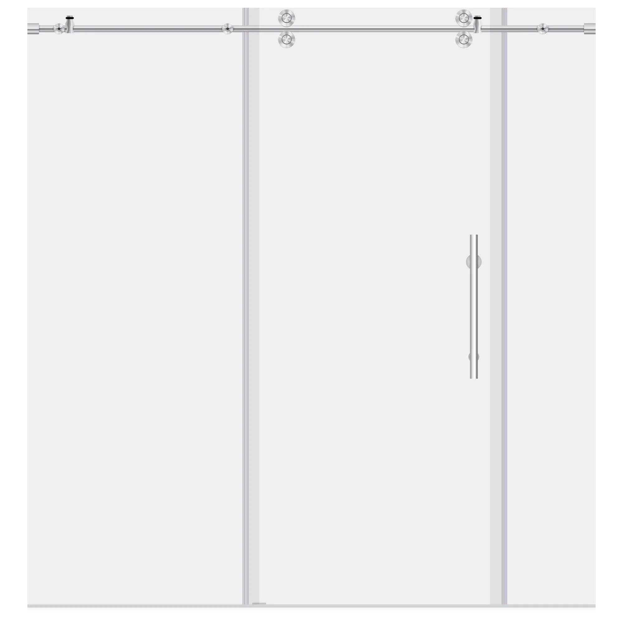 68-72 W x 79 H  Sliding Shower Door ULTRA-D Chrome